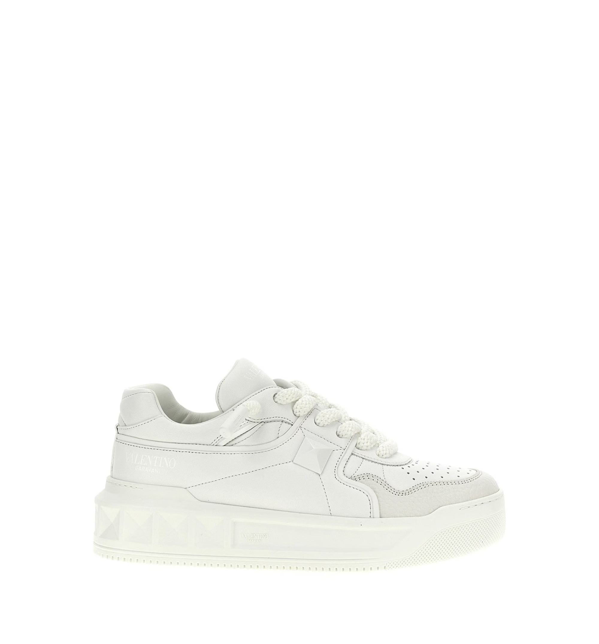 One Stud XL Nappa Leather Low-Top Sneaker