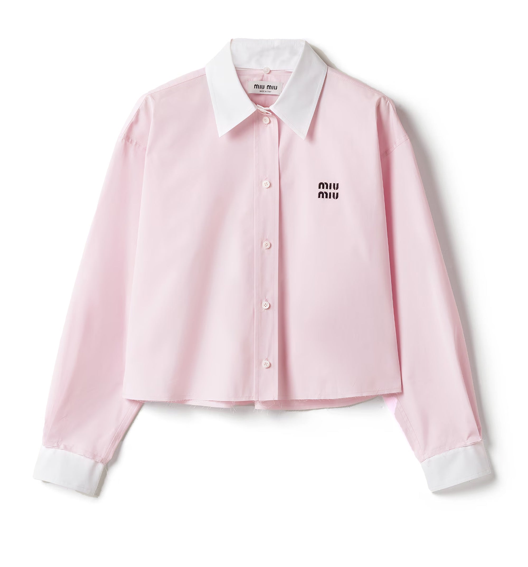 Poplin Cropped Shirt