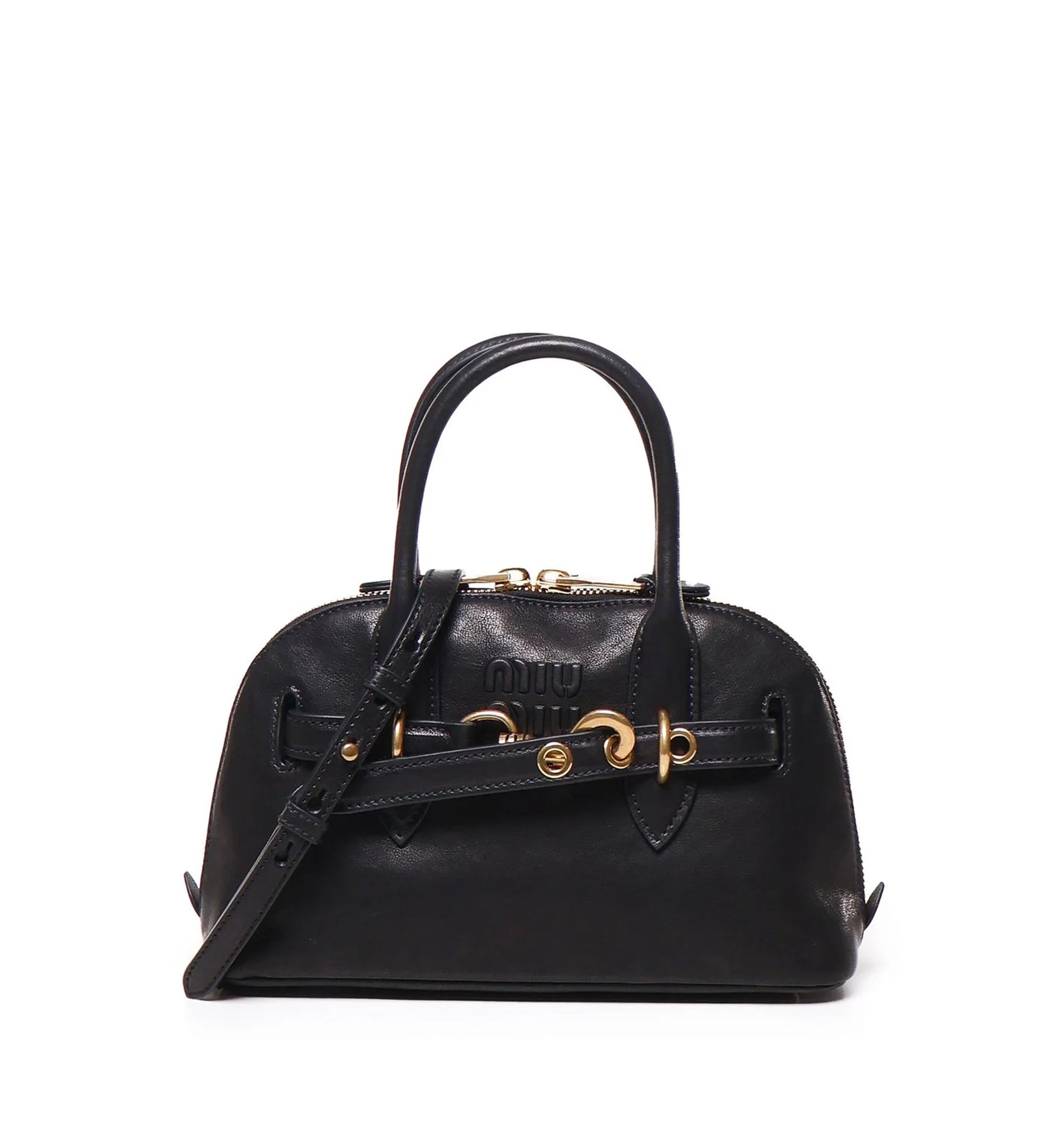 Aventure Nappa Leather Top-Handle Bag