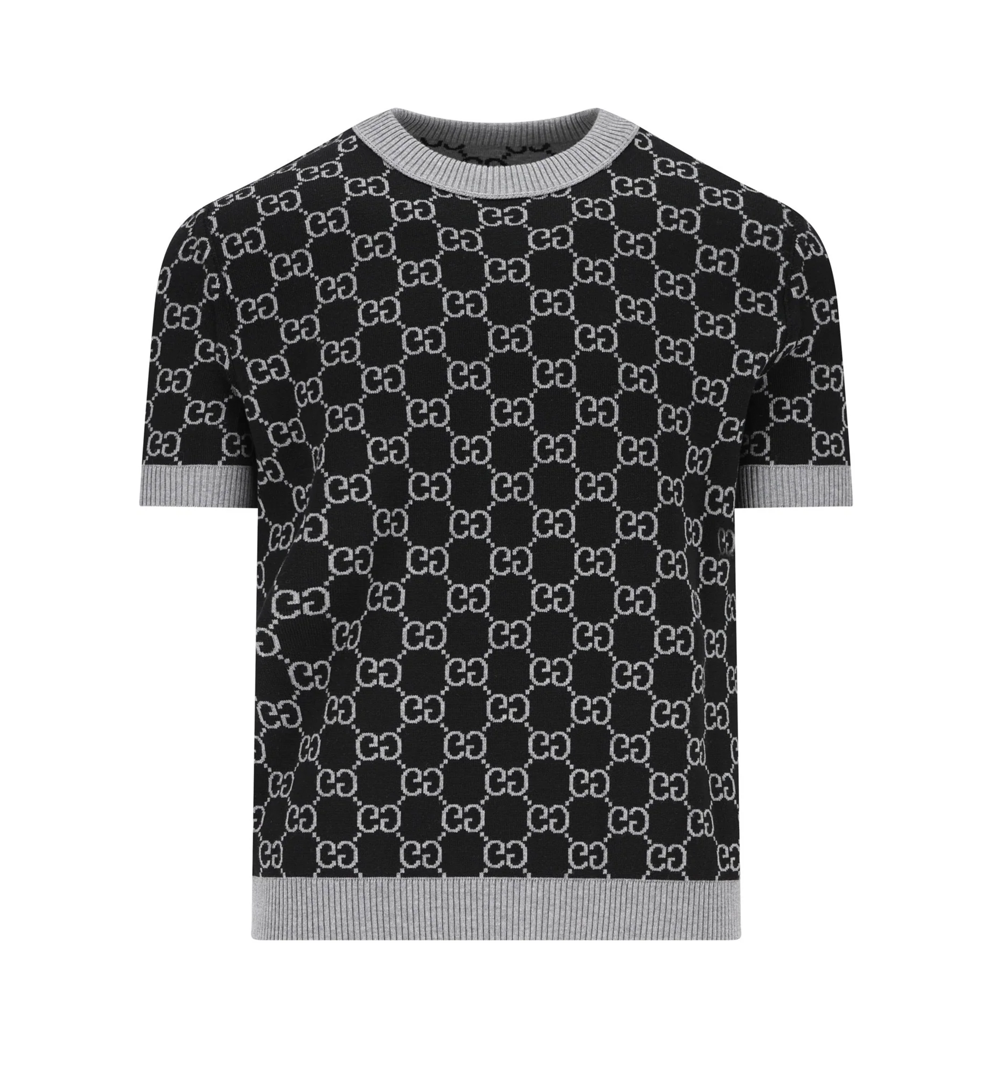 Reversible GG Wool Jacquard Top