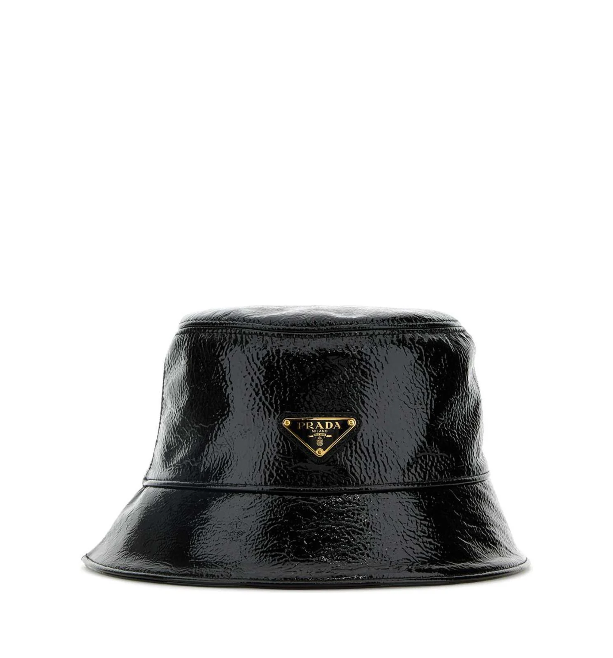 Naplack Leather Bucket Hat