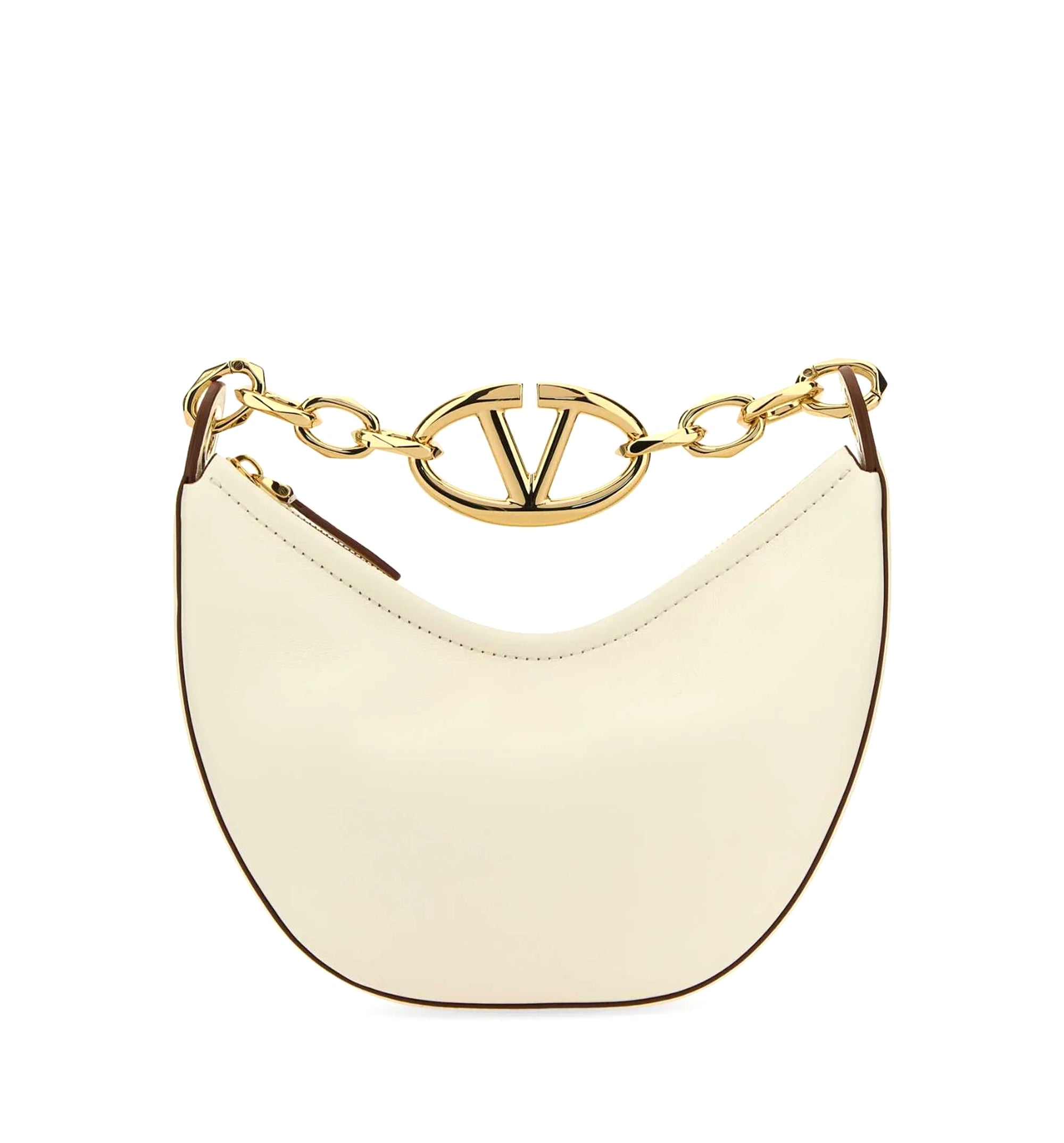 VLogo Signature Zip-Up Mini Hobo Bag