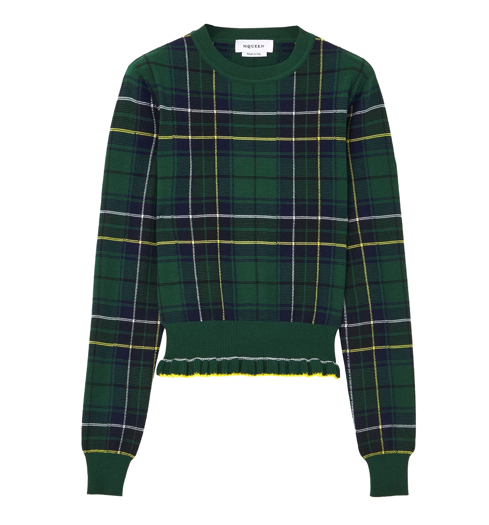 Wool Tartan Jumper