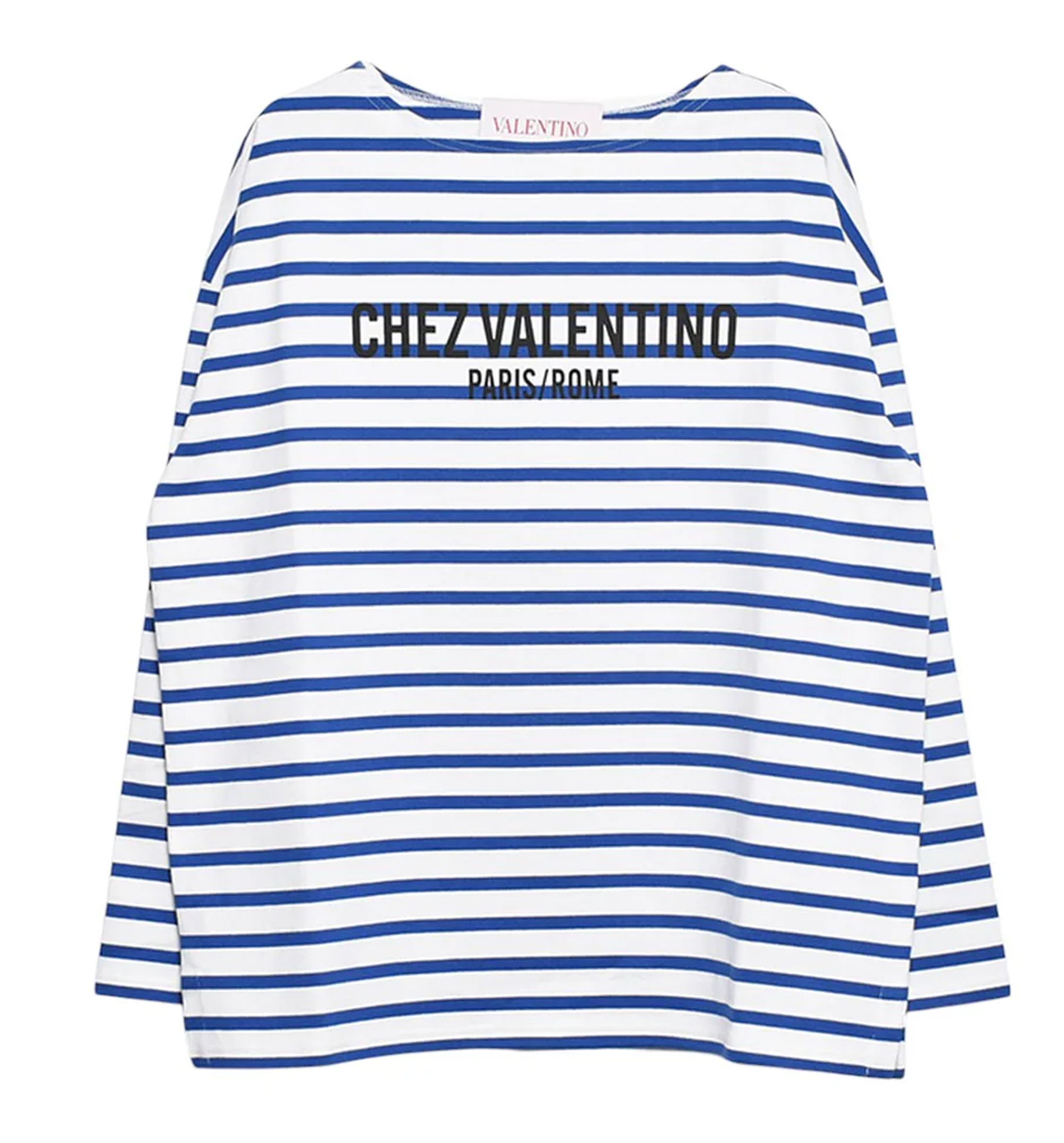 Striped Jersey Cotton T-Shirt