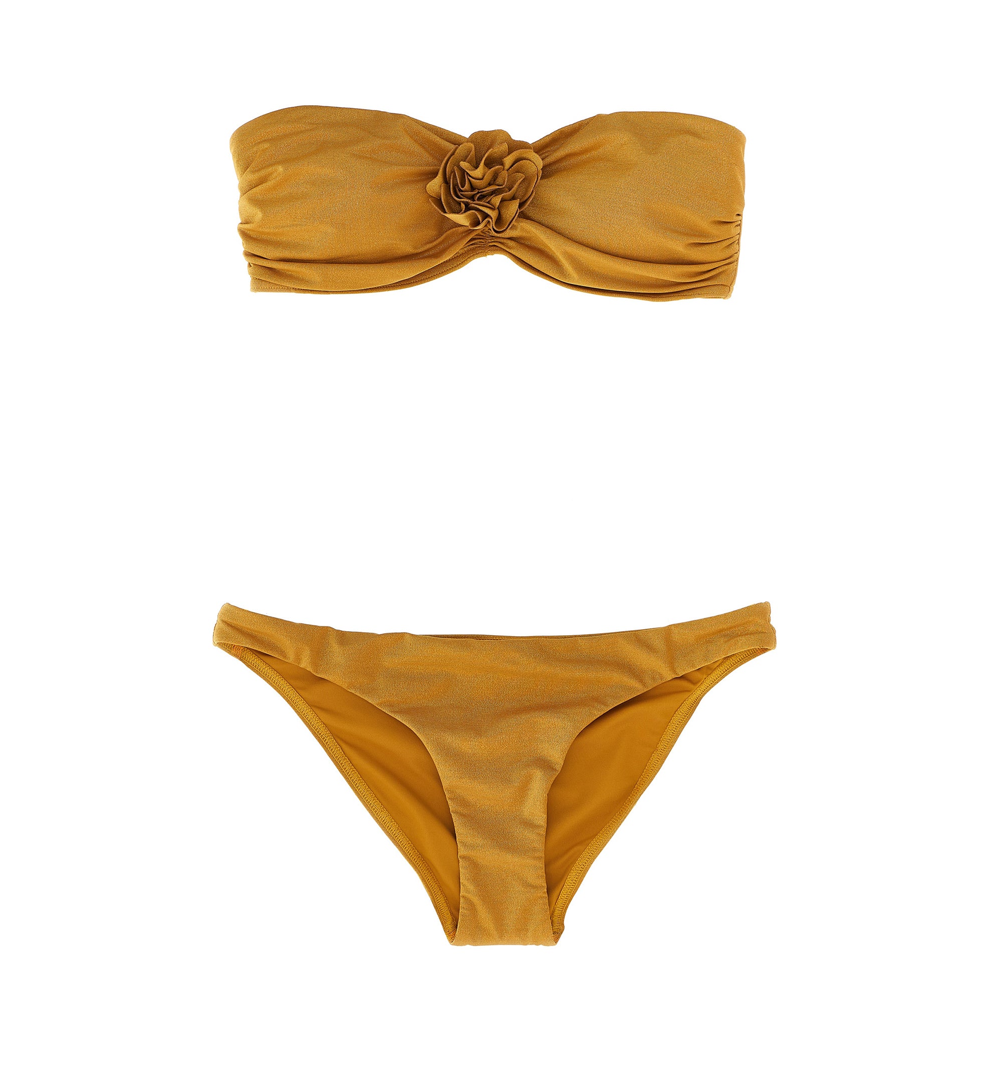 Lucky Bandeau Flower Bikini