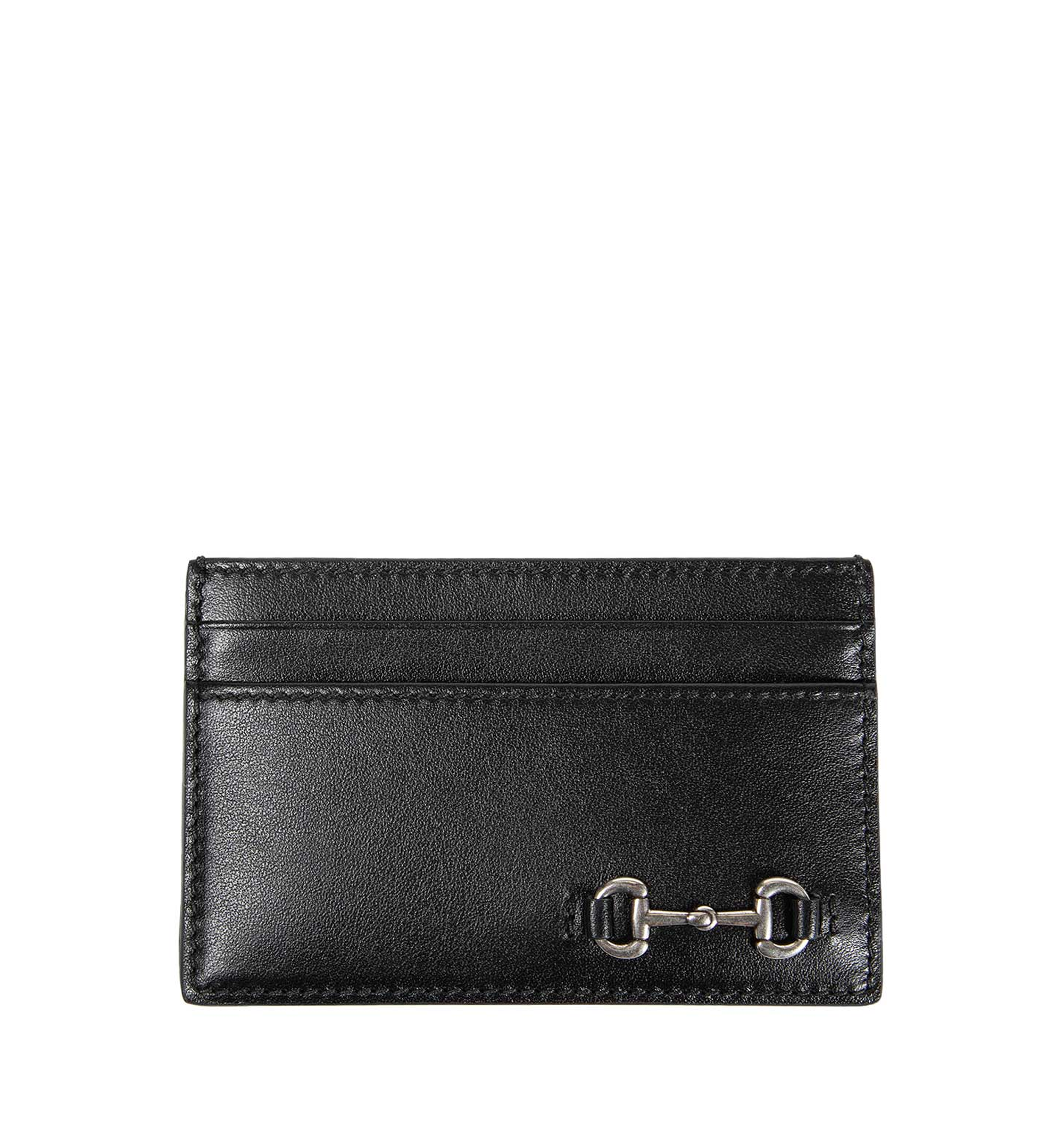 Card holder with clamp - Black