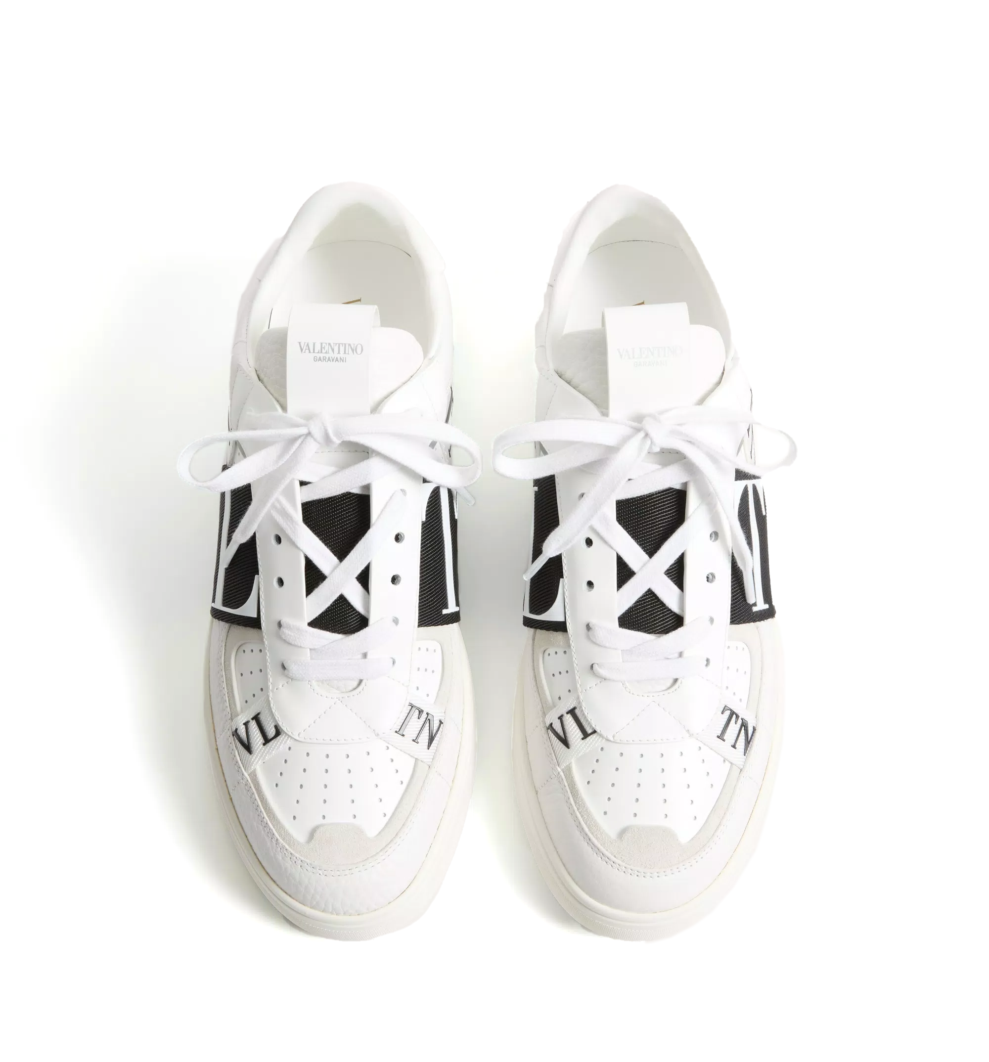 Low-Top Calfskin VL7N Sneaker With Bands