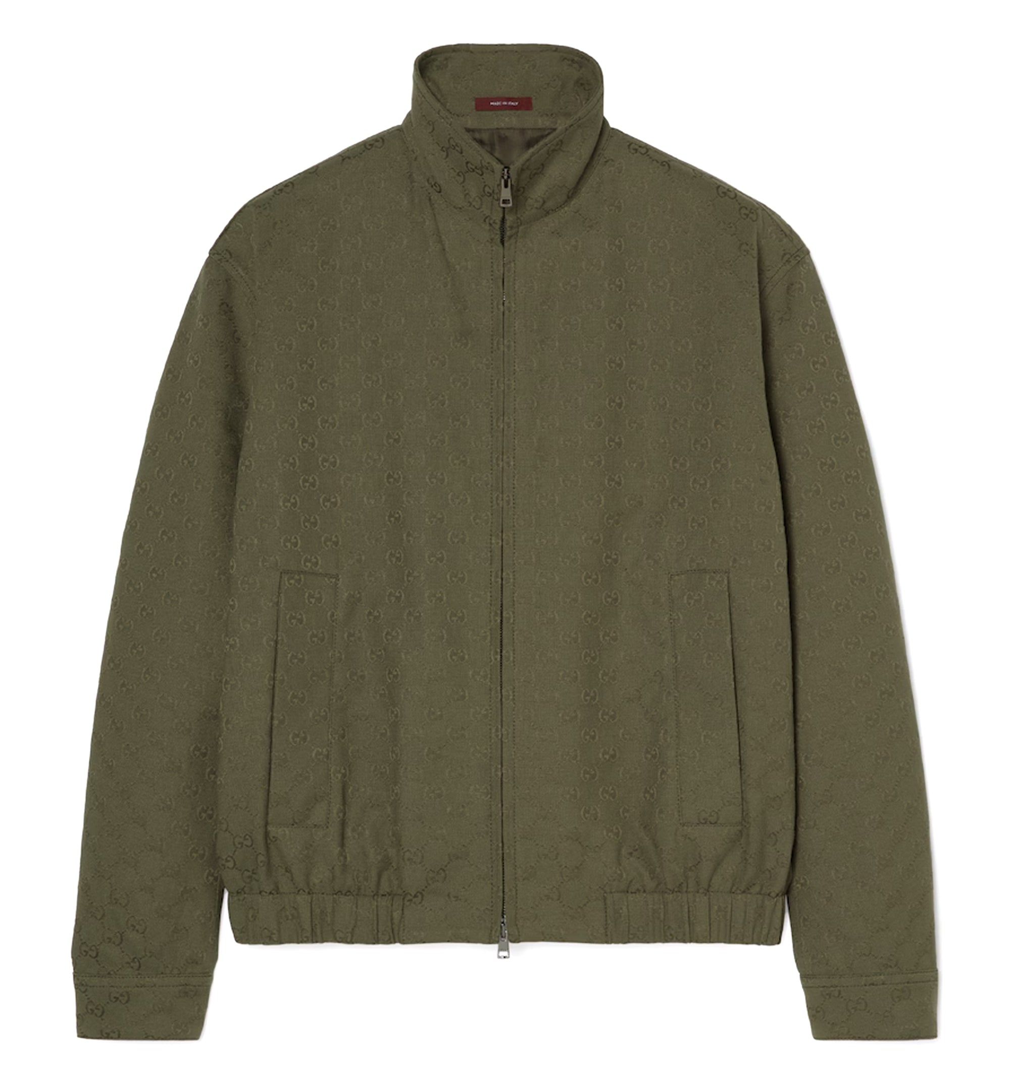 GG Canvas Bomber Jacket