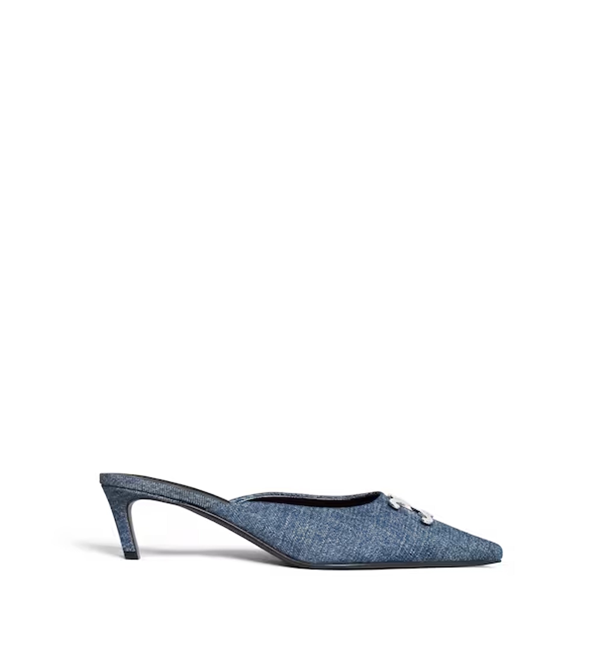 Alma Triomphe Mule In Denim