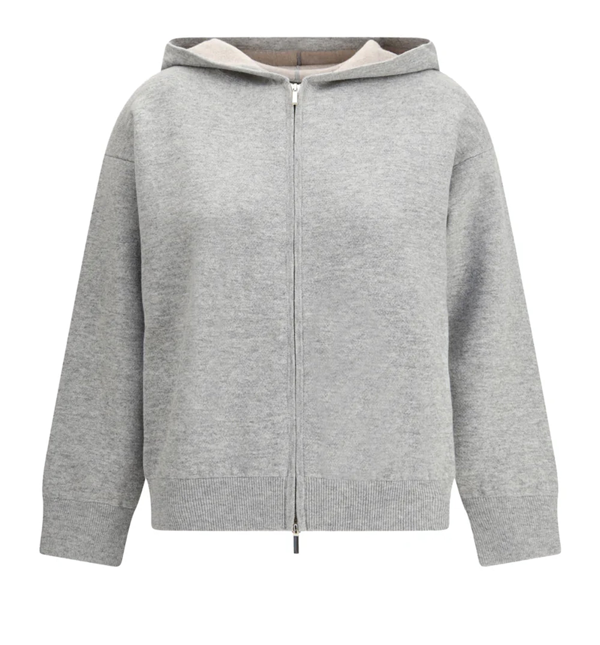 Kurt Wool and Cashmere Hooded Cardigan