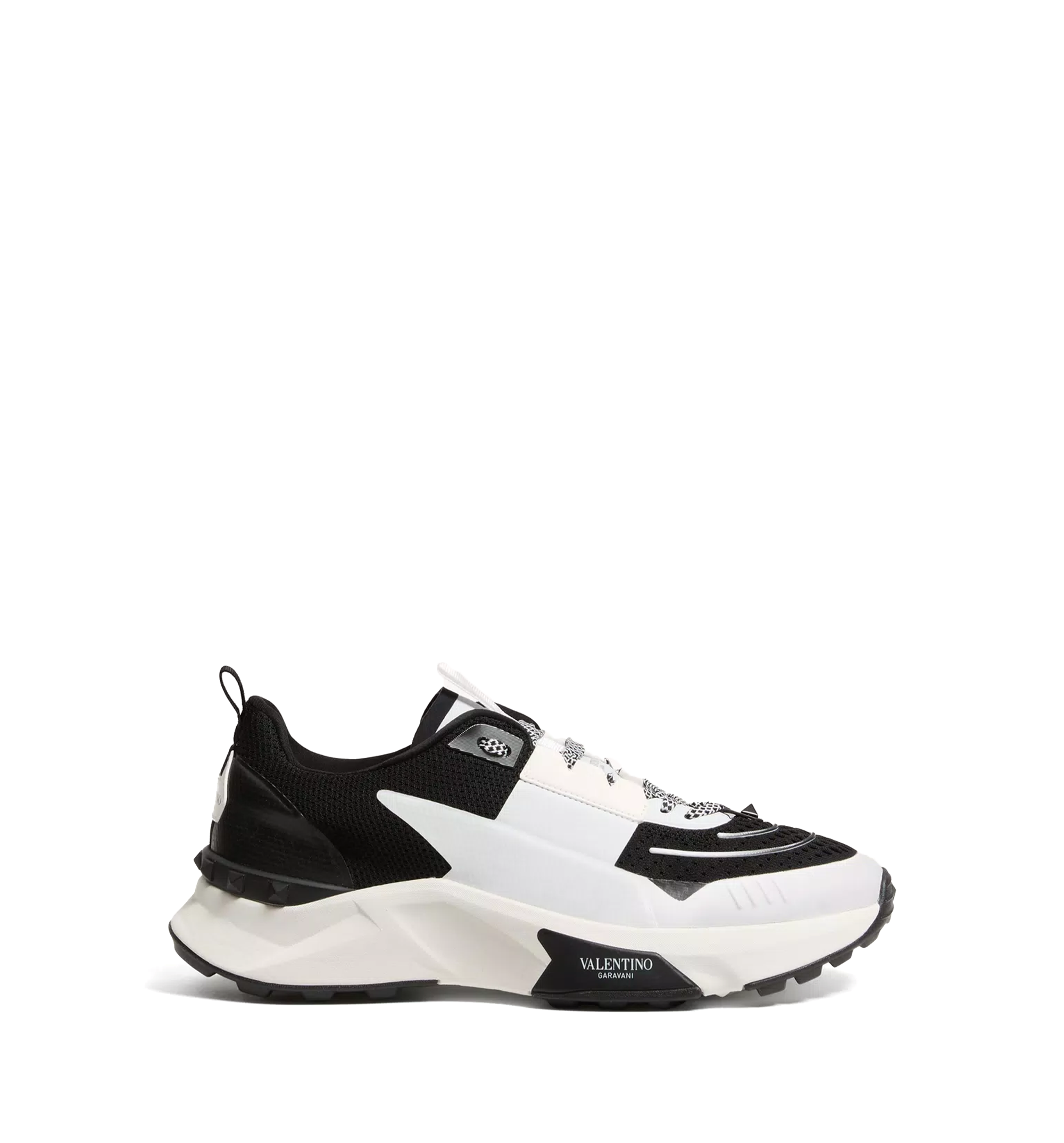 True Act Low Top Sneaker in Mesh and Rubberized Fabric