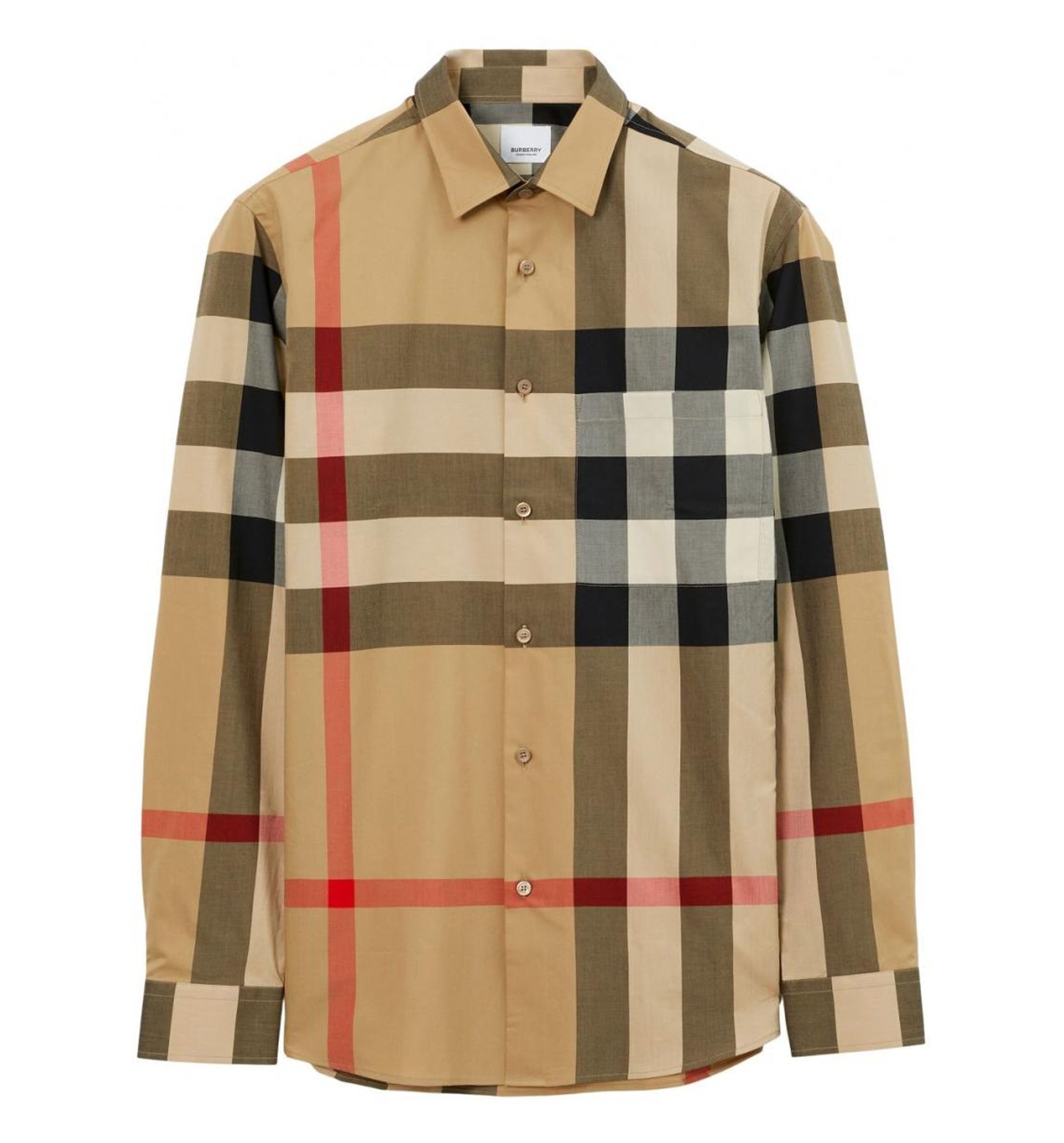 Regular Fit Check Cotton Shirt