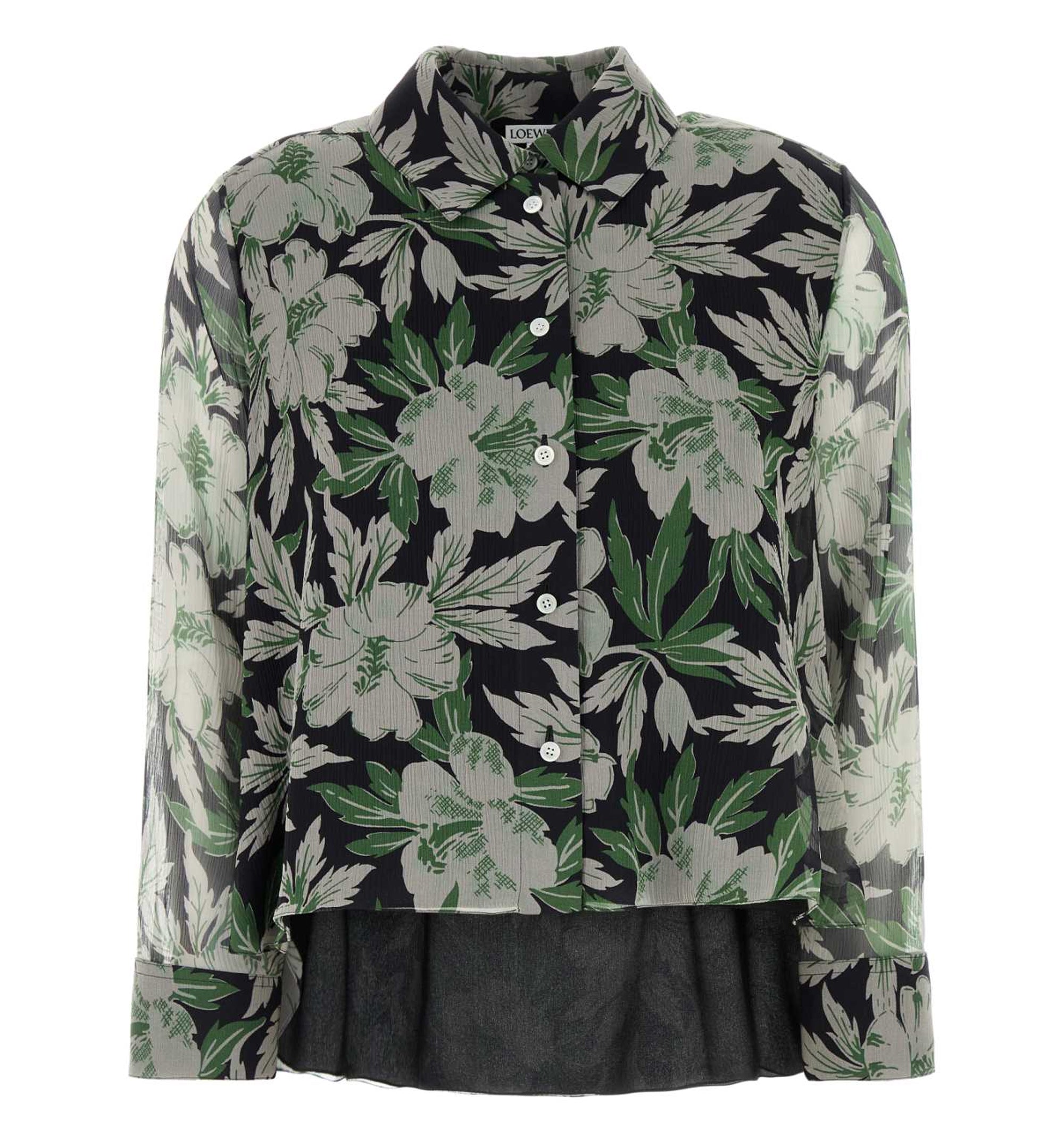 Silk Floral Shirt