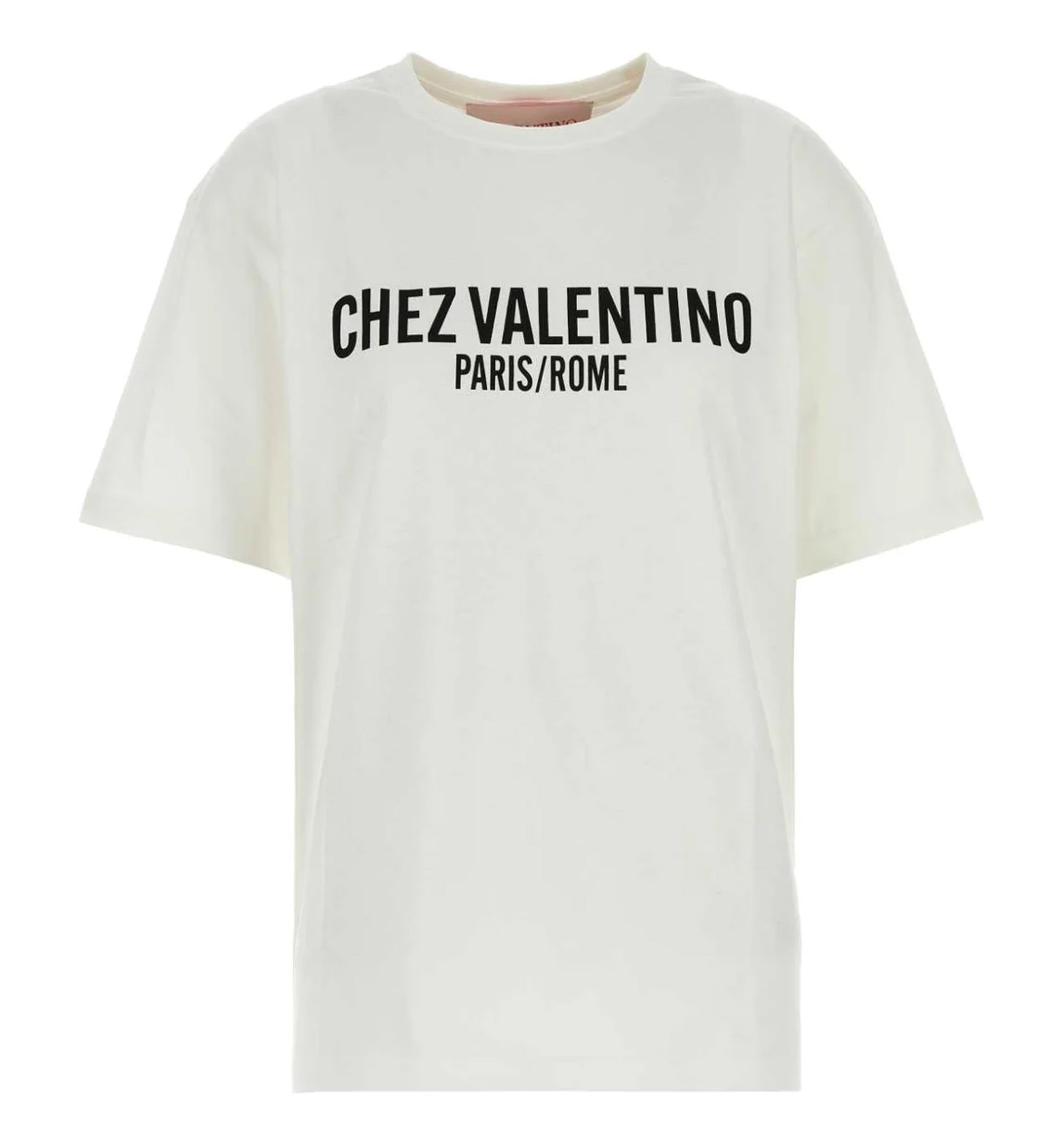 Valentino-Printed Crewneck T-Shirt