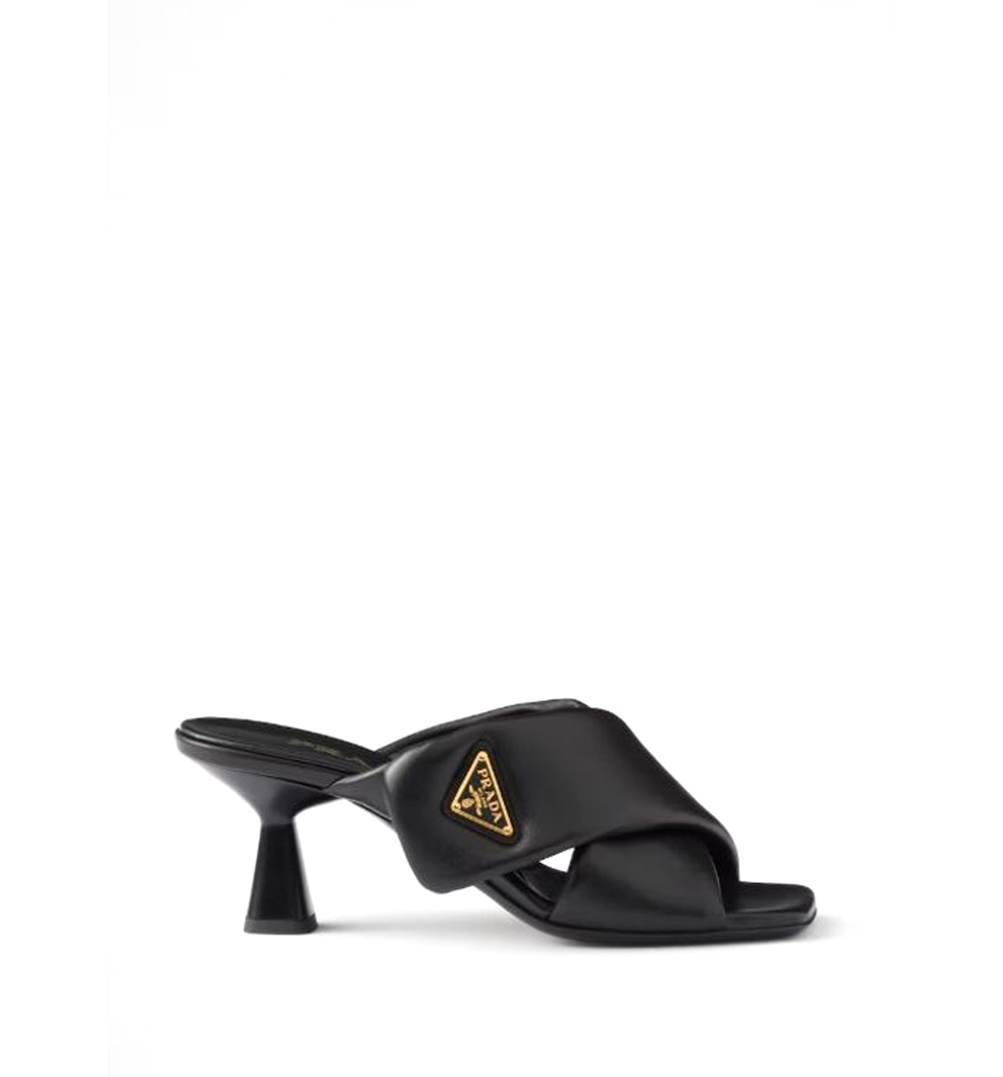 Padded Nappa Leather Sandals