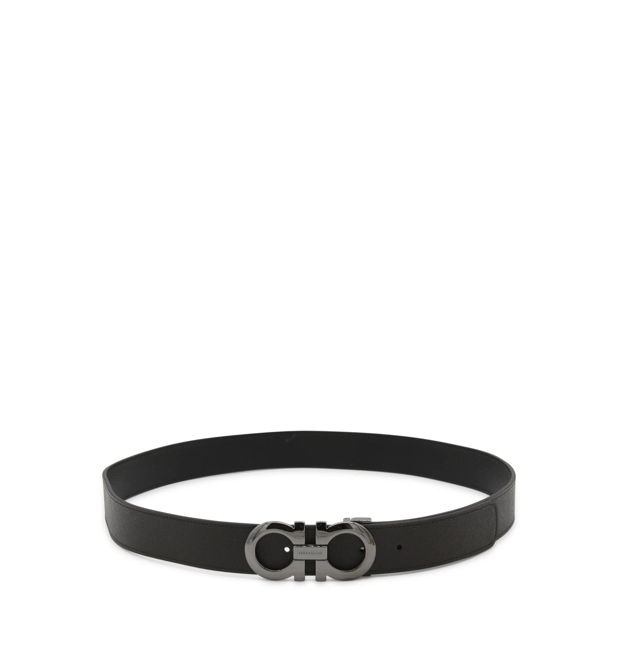 Reversible And Adjustable Gancini Belt