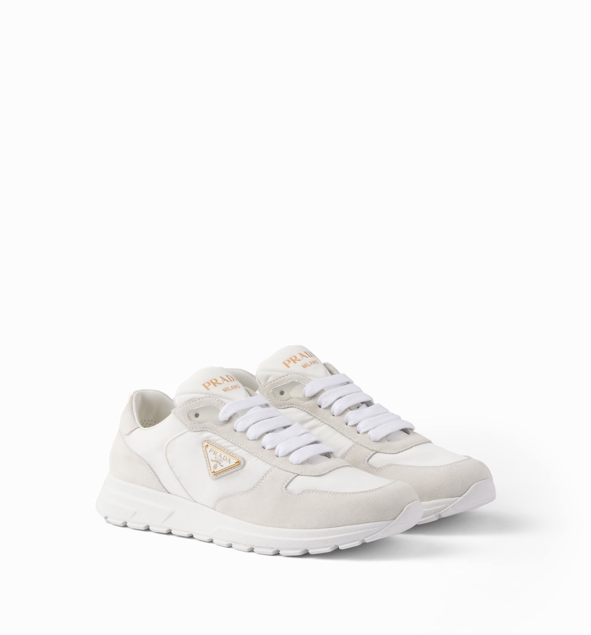 Prax 2.0 Re-Nylon and Suede Sneakers