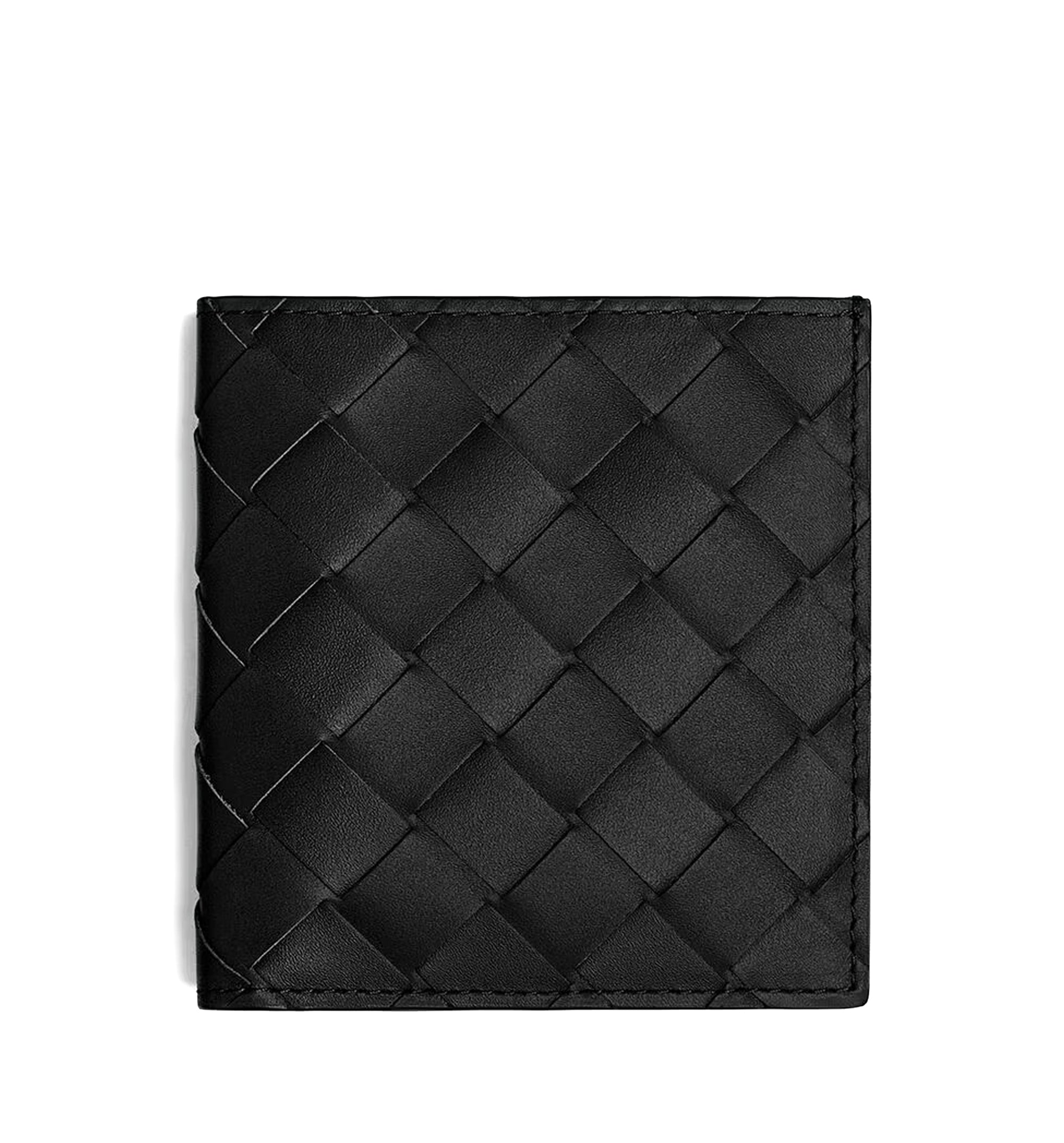 Intrecciato Slim Bi-Fold Wallet