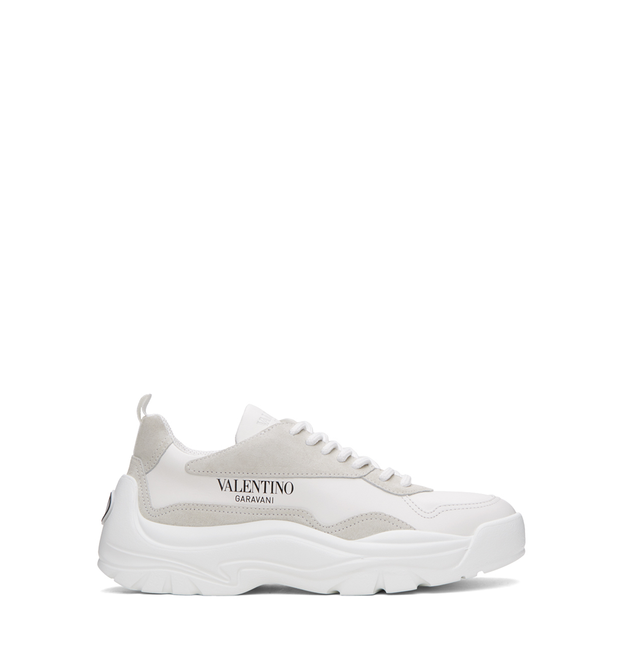 Gumboy Low-top Sneakers in Suede and Calfskin