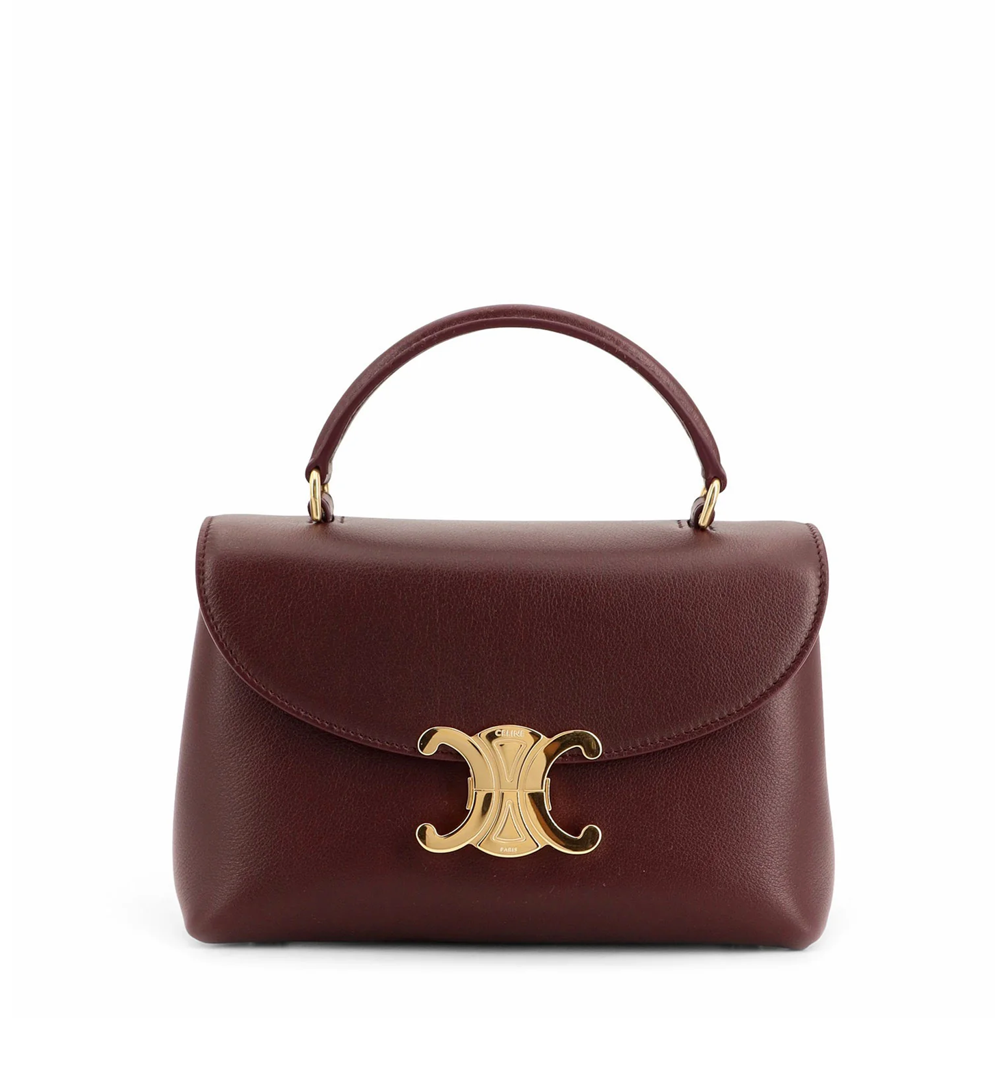 Teen Nino Bag in Supple Calfskin - Burgundy