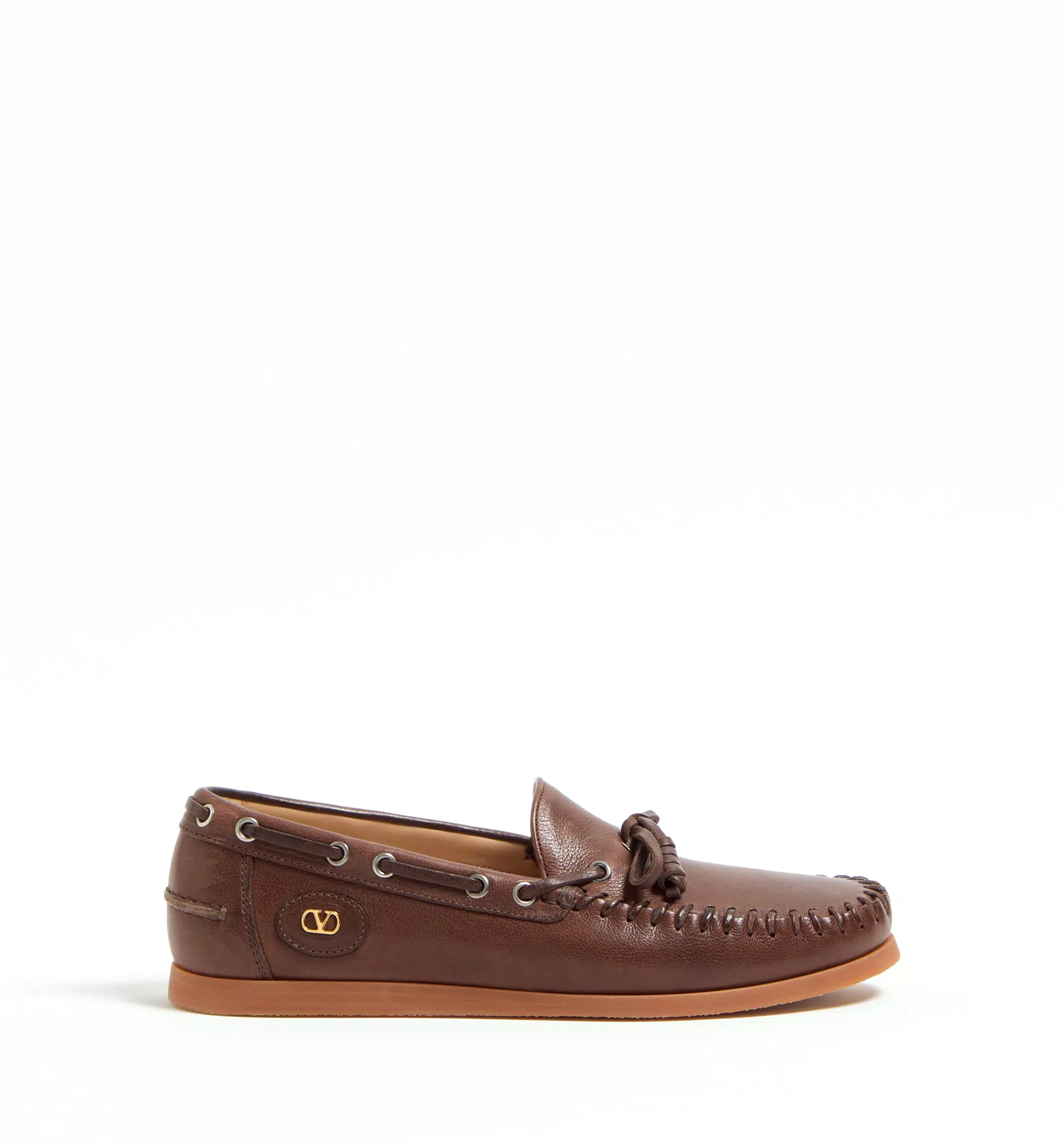 Palm Avenue Buffalo Leather Boat Shoe