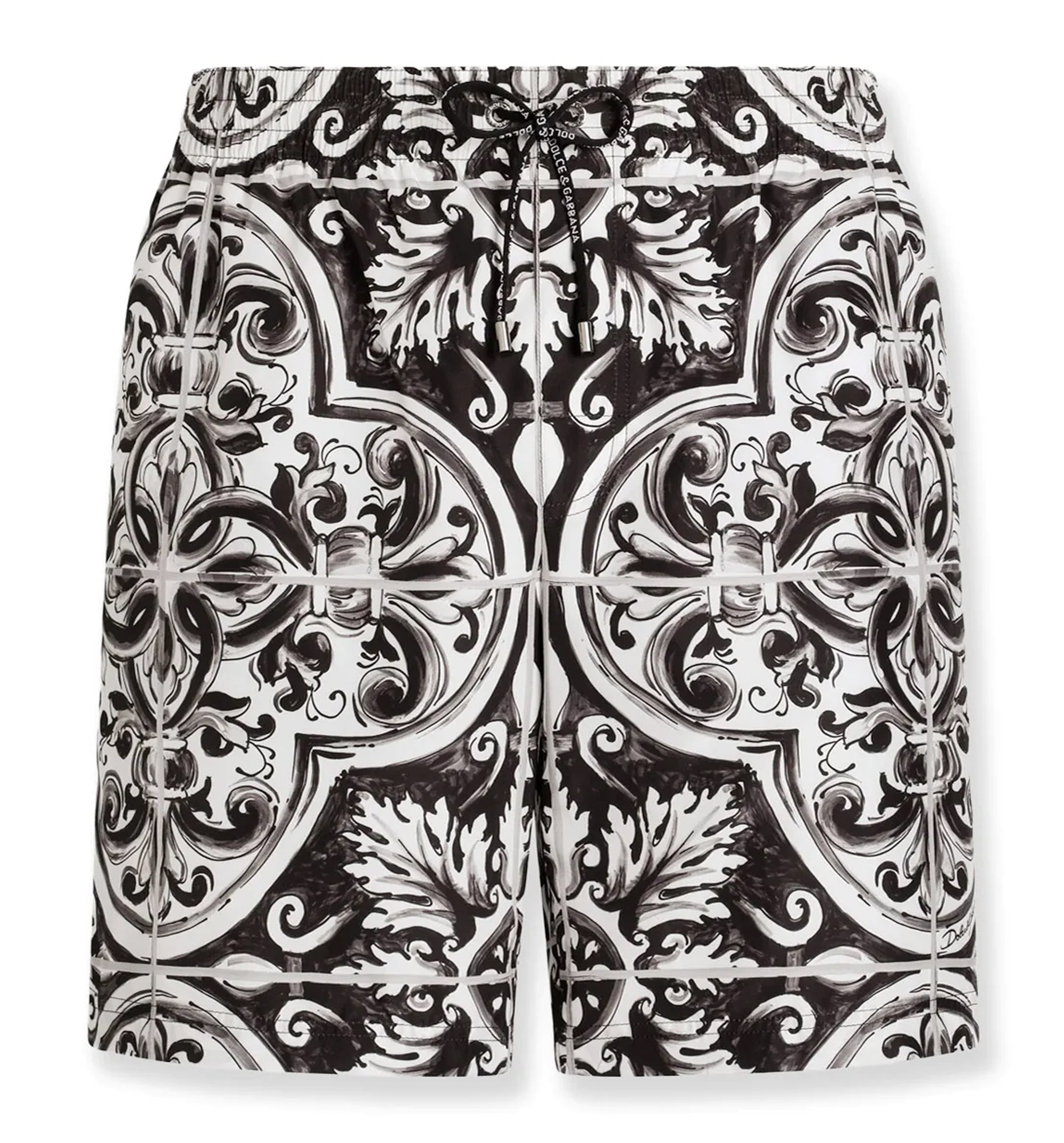 Majolica-Print Medium Swim Boxer Shorts