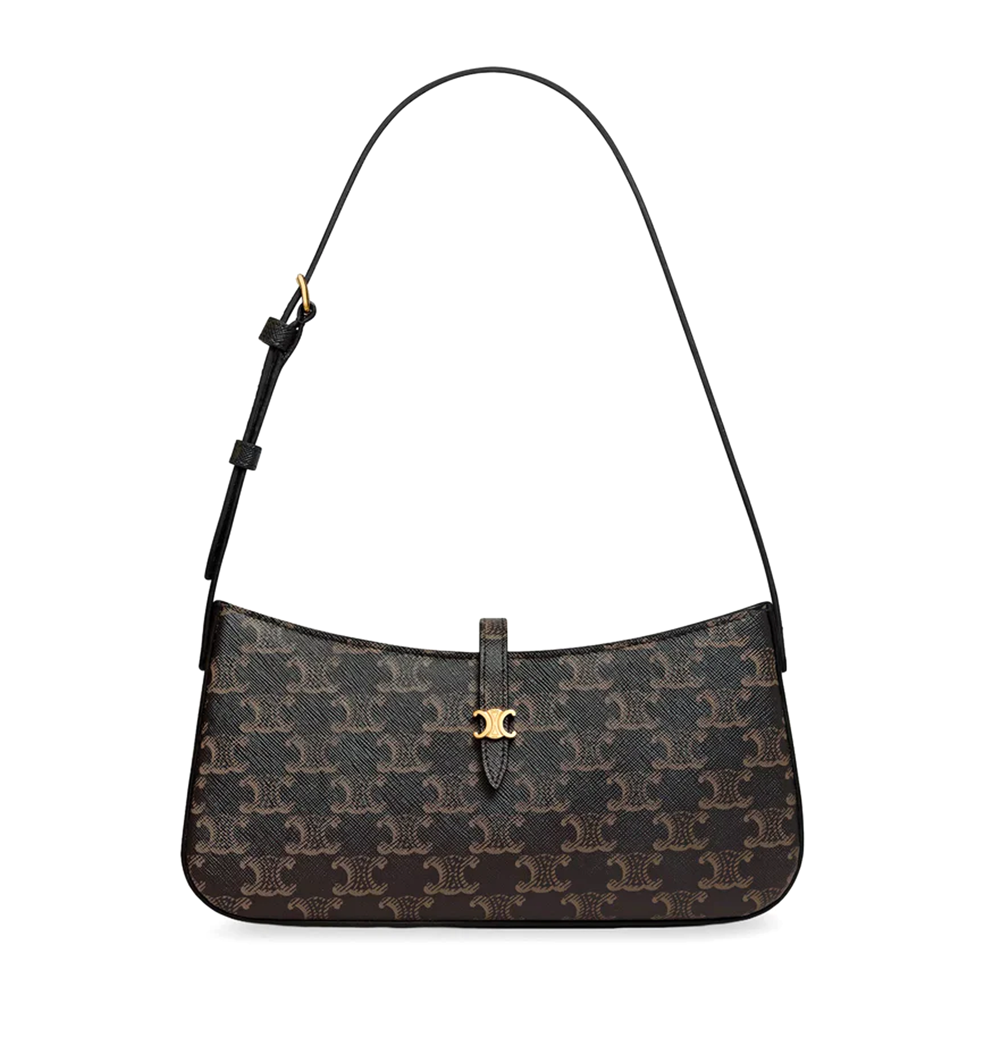 Tina Shoulder Bag in Triomphe Canvas