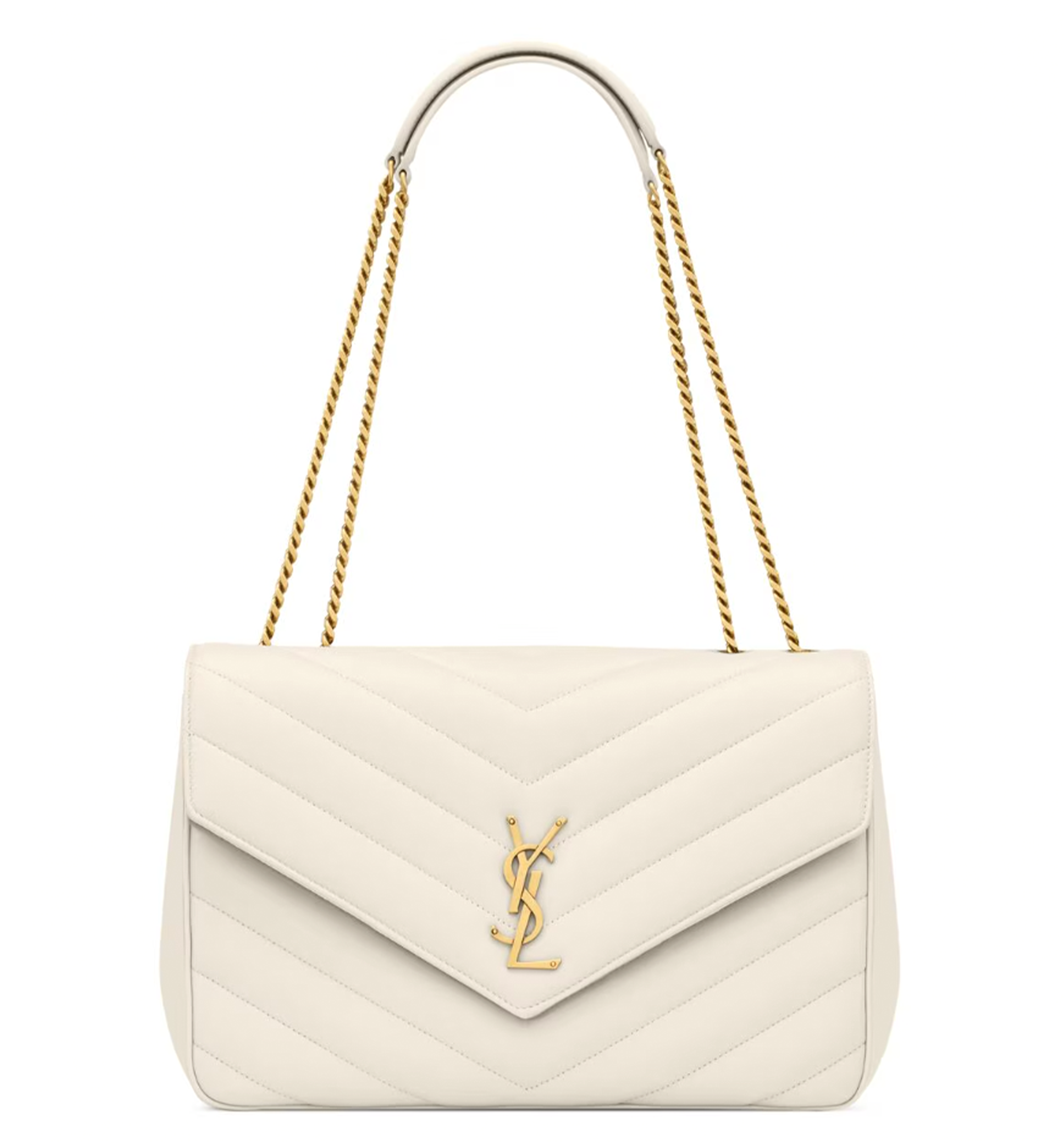 Loulou Large Bag in Matelassé Lambskin