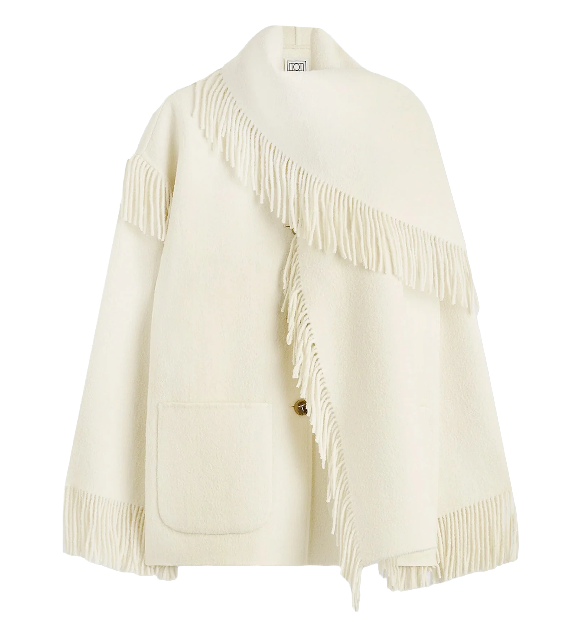 Fringed Scarf Jacket