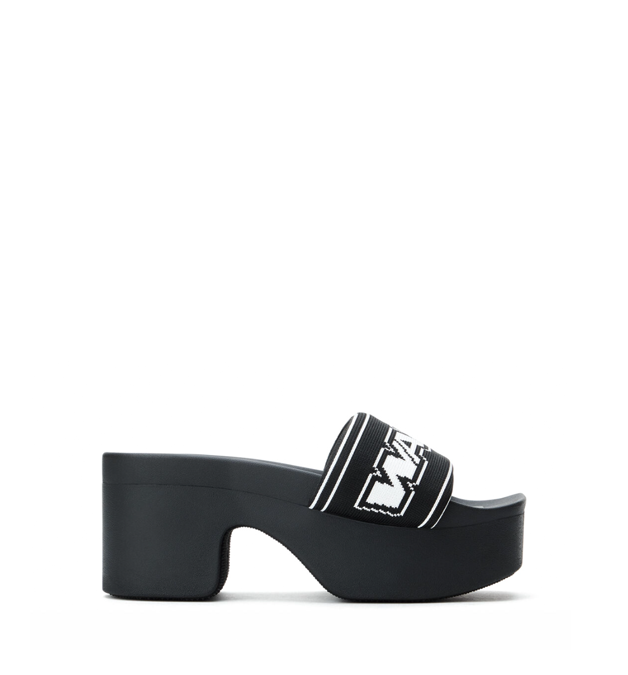 Logo Platform Sandals
