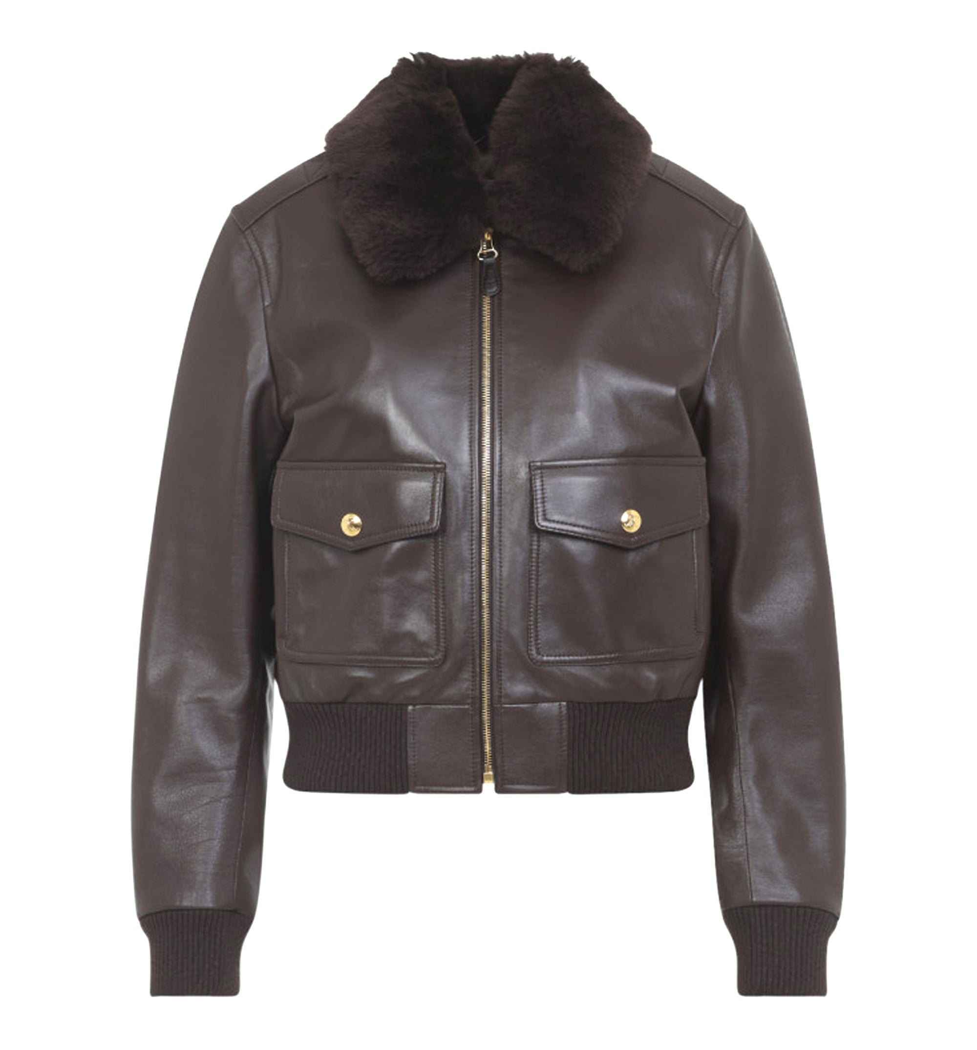 Aviator Blouson Jacket In Calfskin