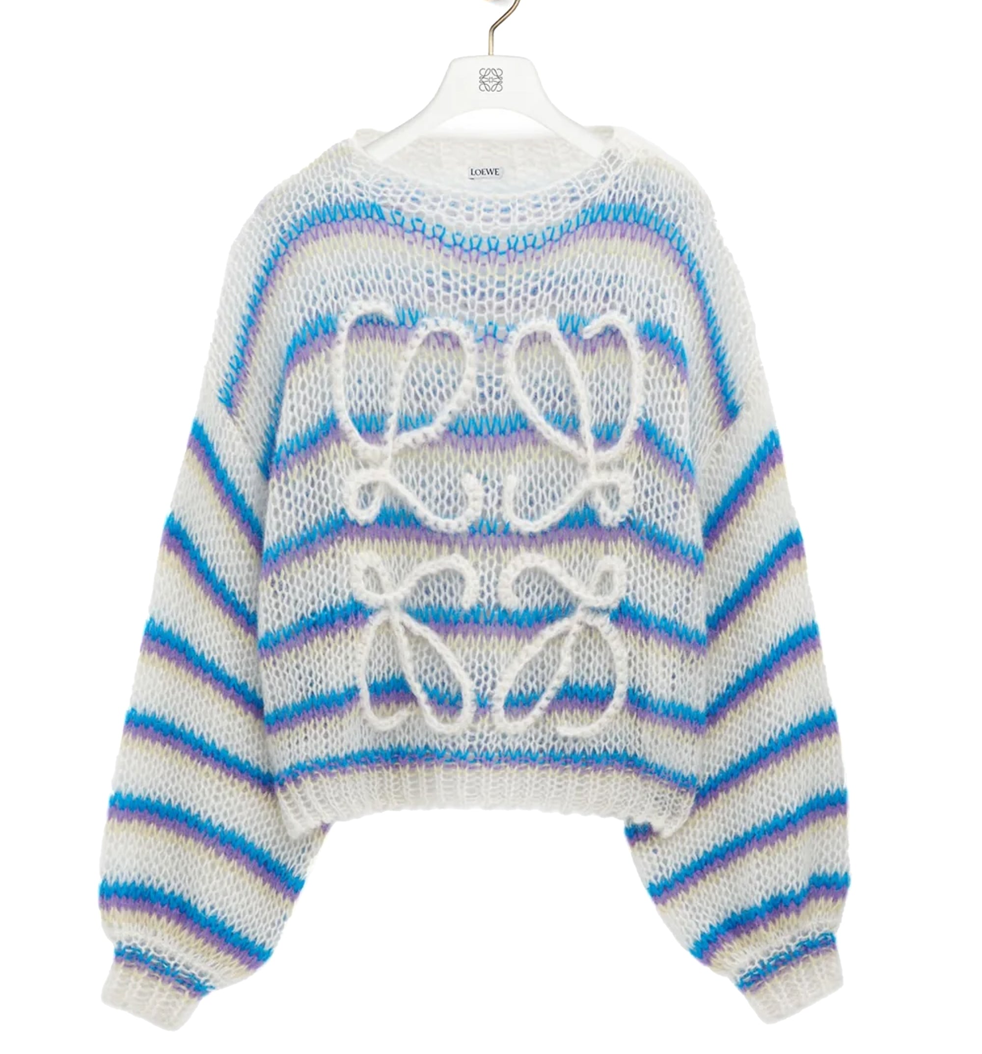 Anagram Sweater in Mohair Blend