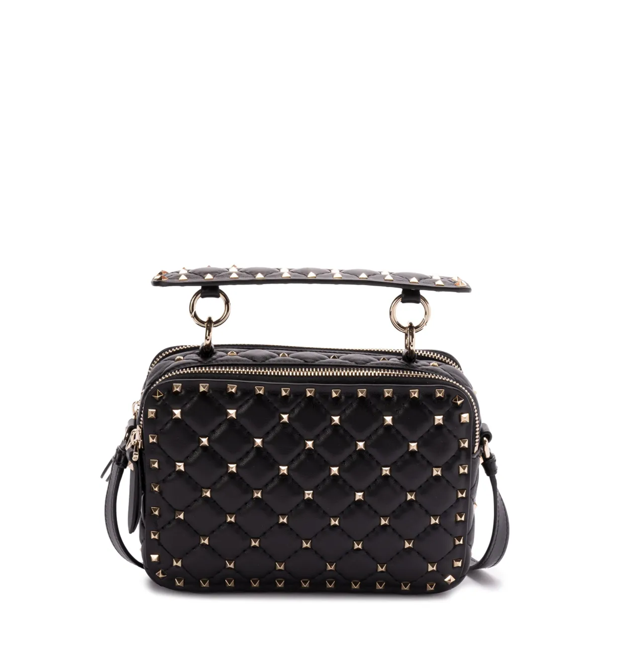 Rockstud Spike Cross Body Mini Camera Bag