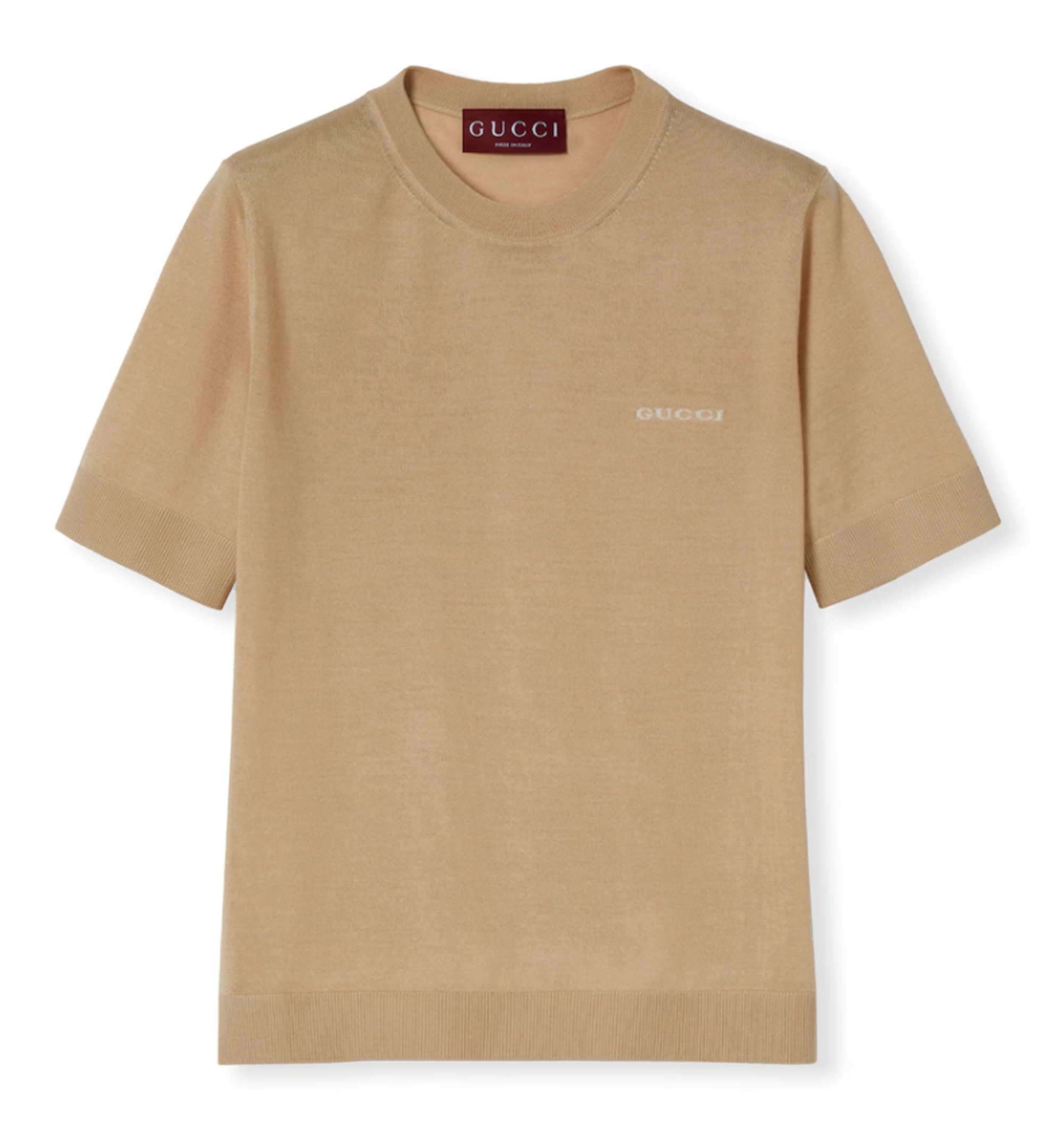 Cashmere and Silk Top with Intarsia