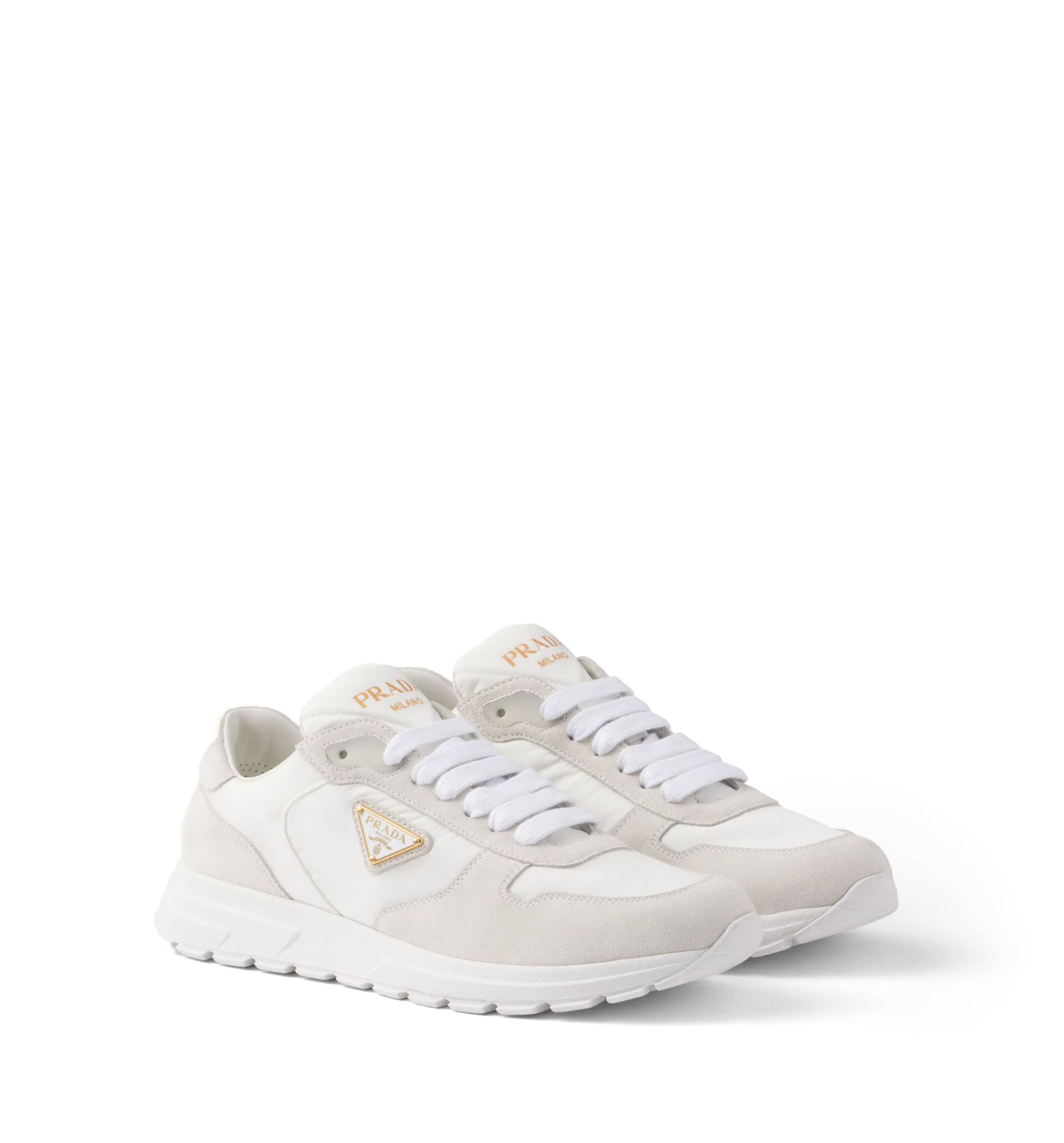 Prax 2.0 Re-Nylon and Suede Sneakers