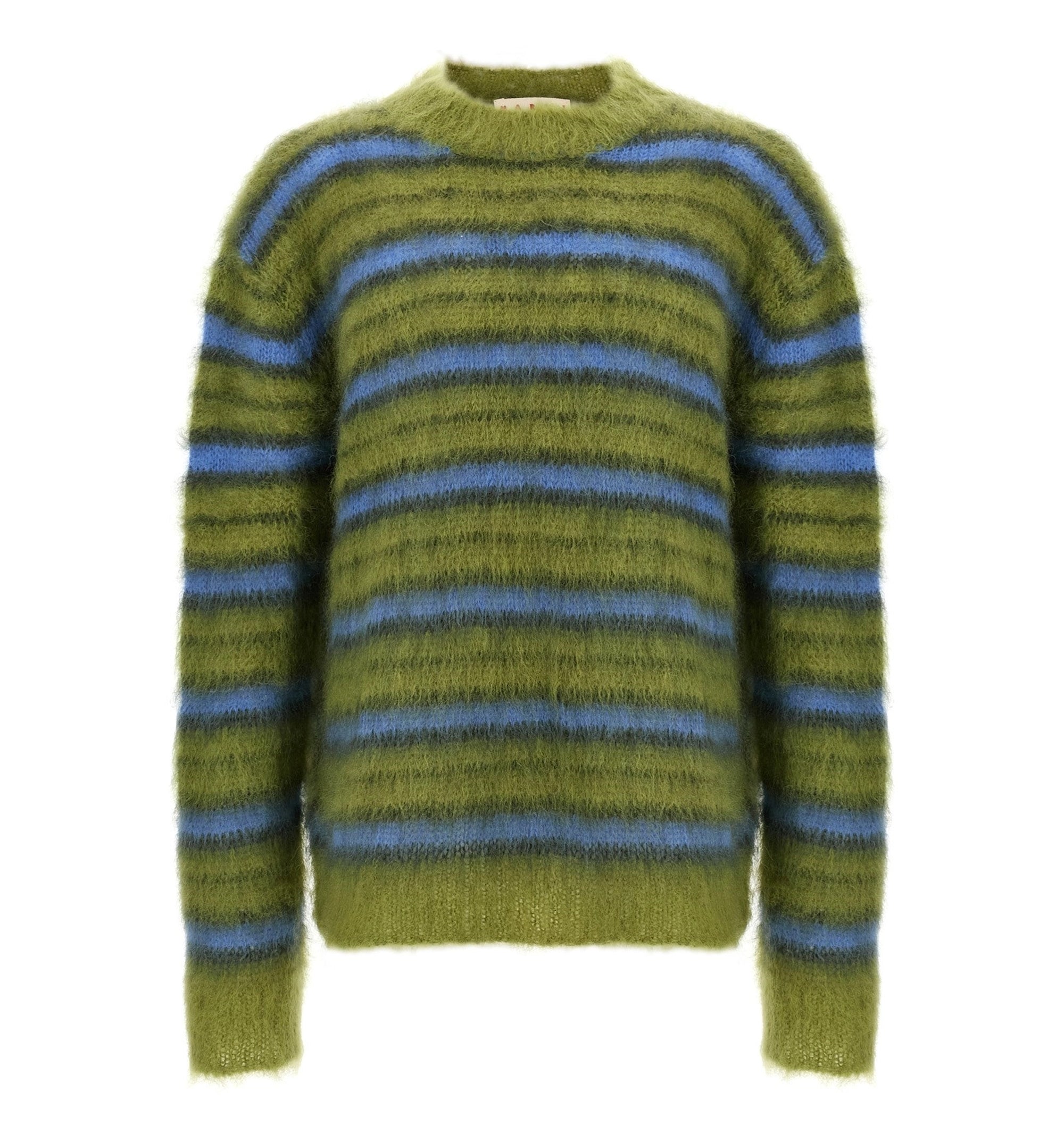 Striped Mohair Sweater