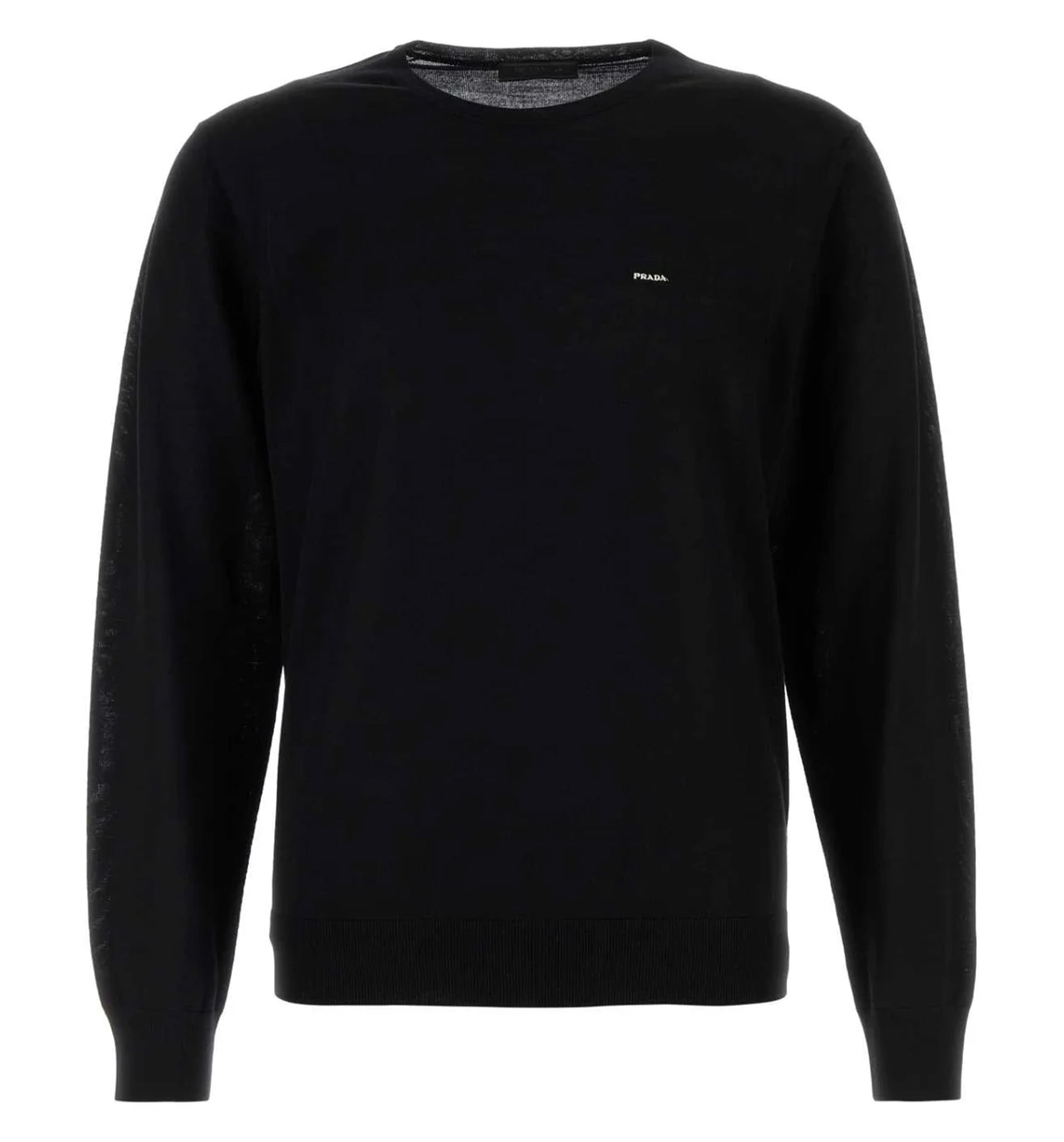Superfine Wool Crew-neck Sweater