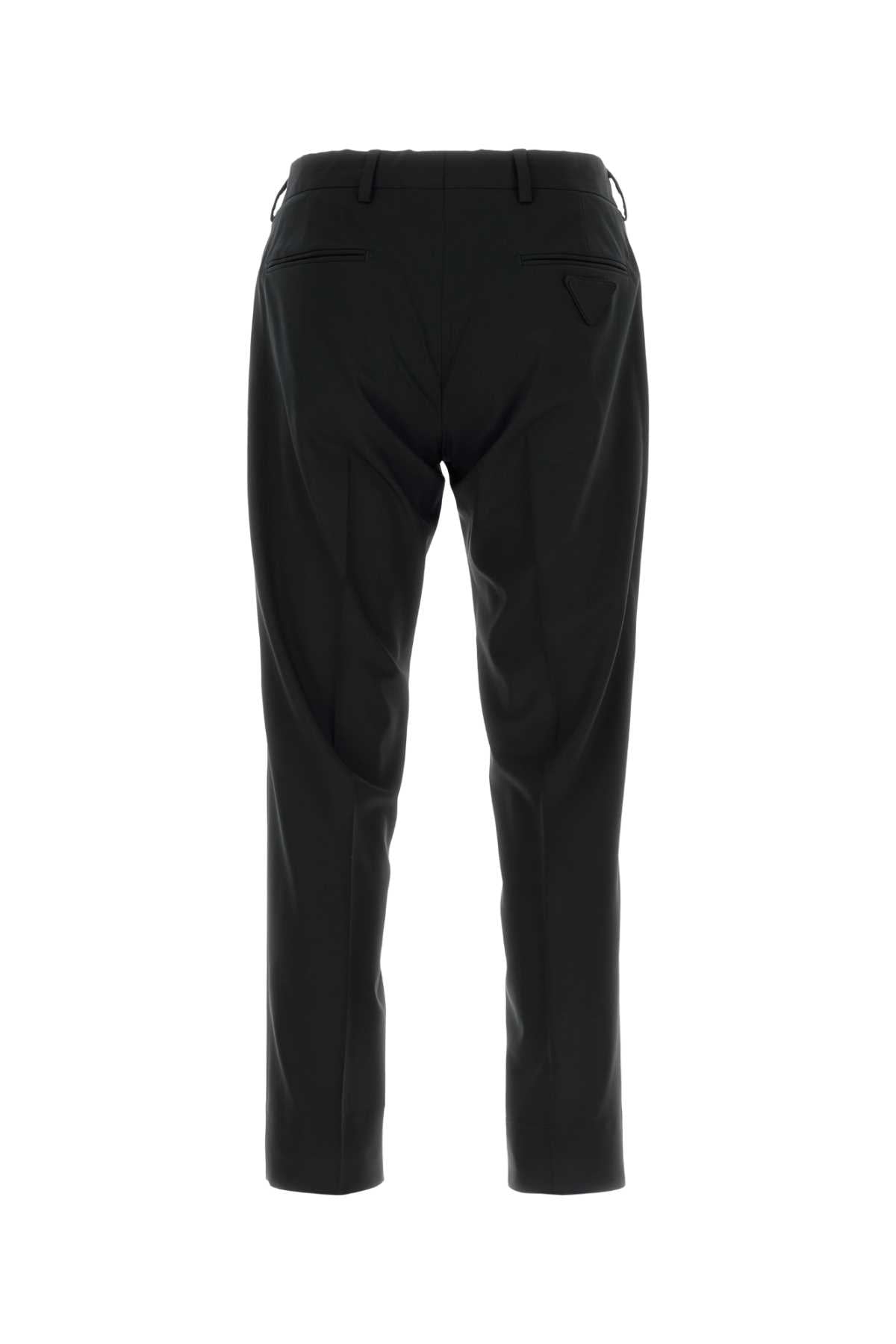 Light stretch wool pants