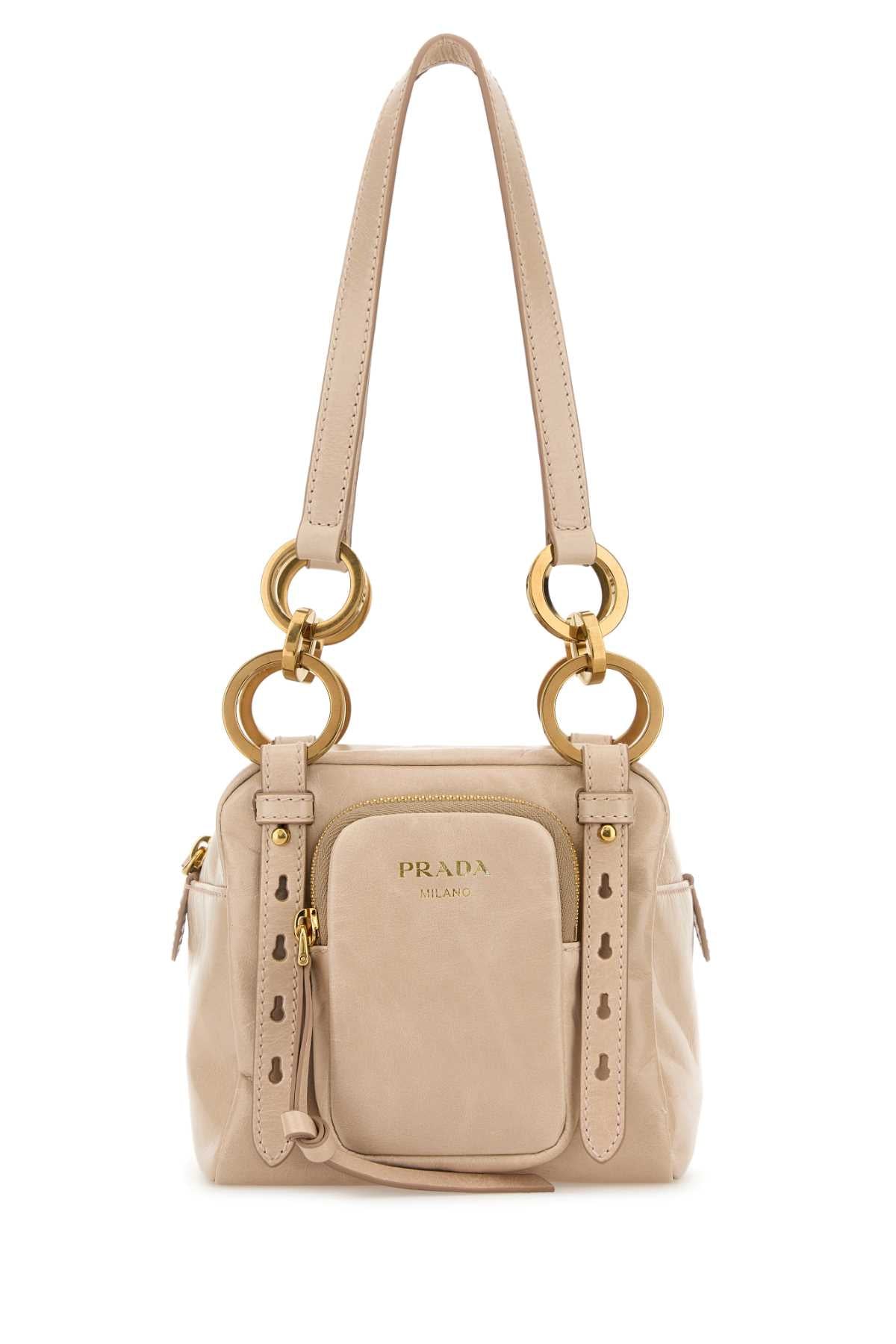 Prada Dangle Leather Top-handle Mini-bag