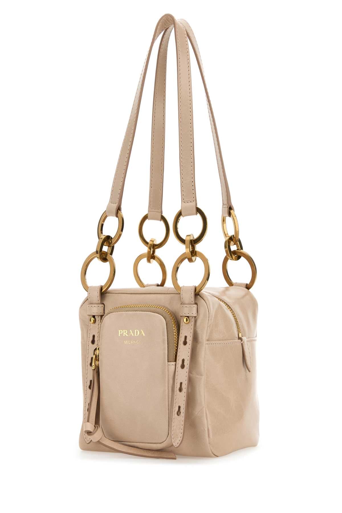 Prada Dangle Leather Top-handle Mini-bag