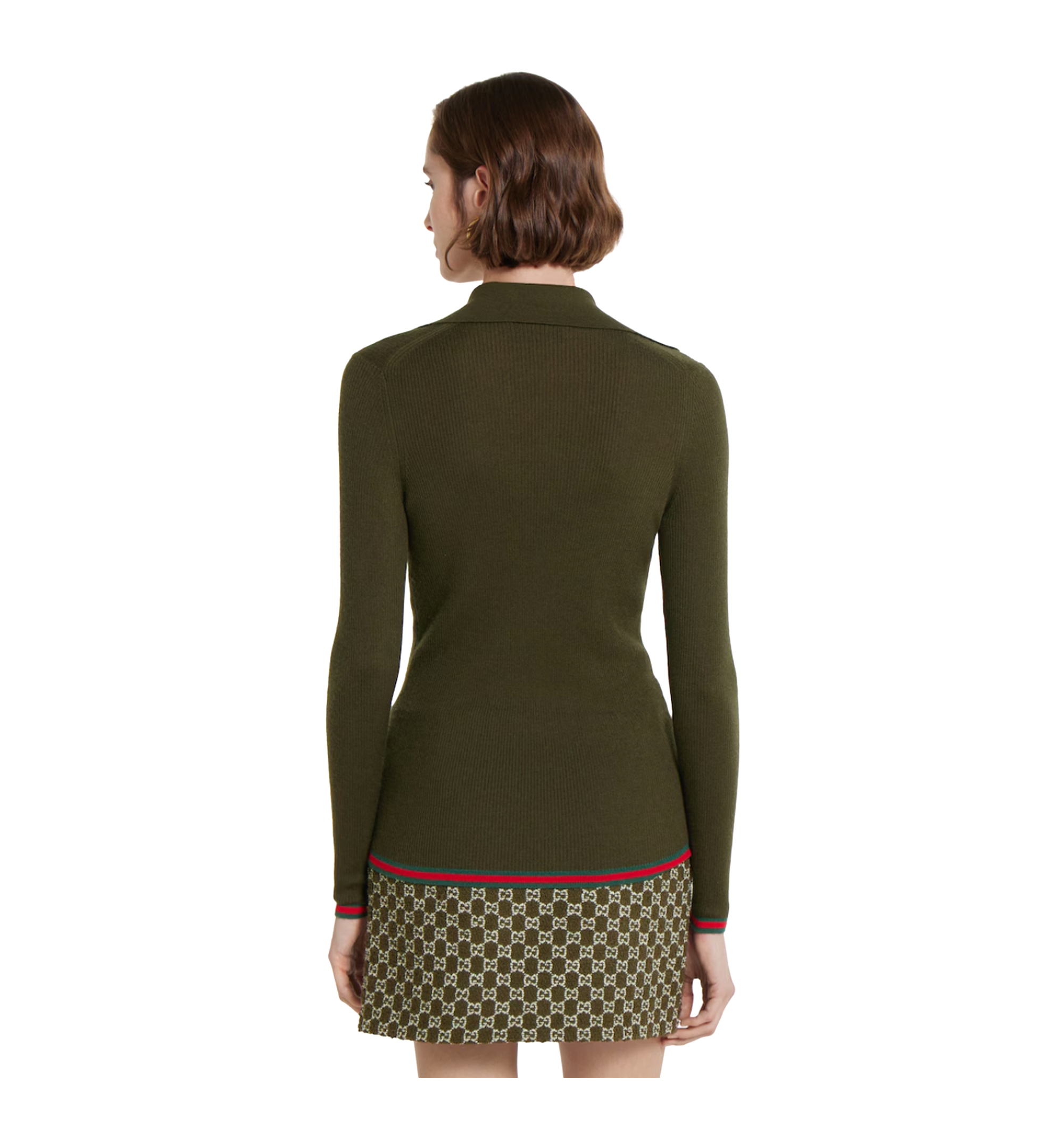 Cashmere Silk Top with Embroidery