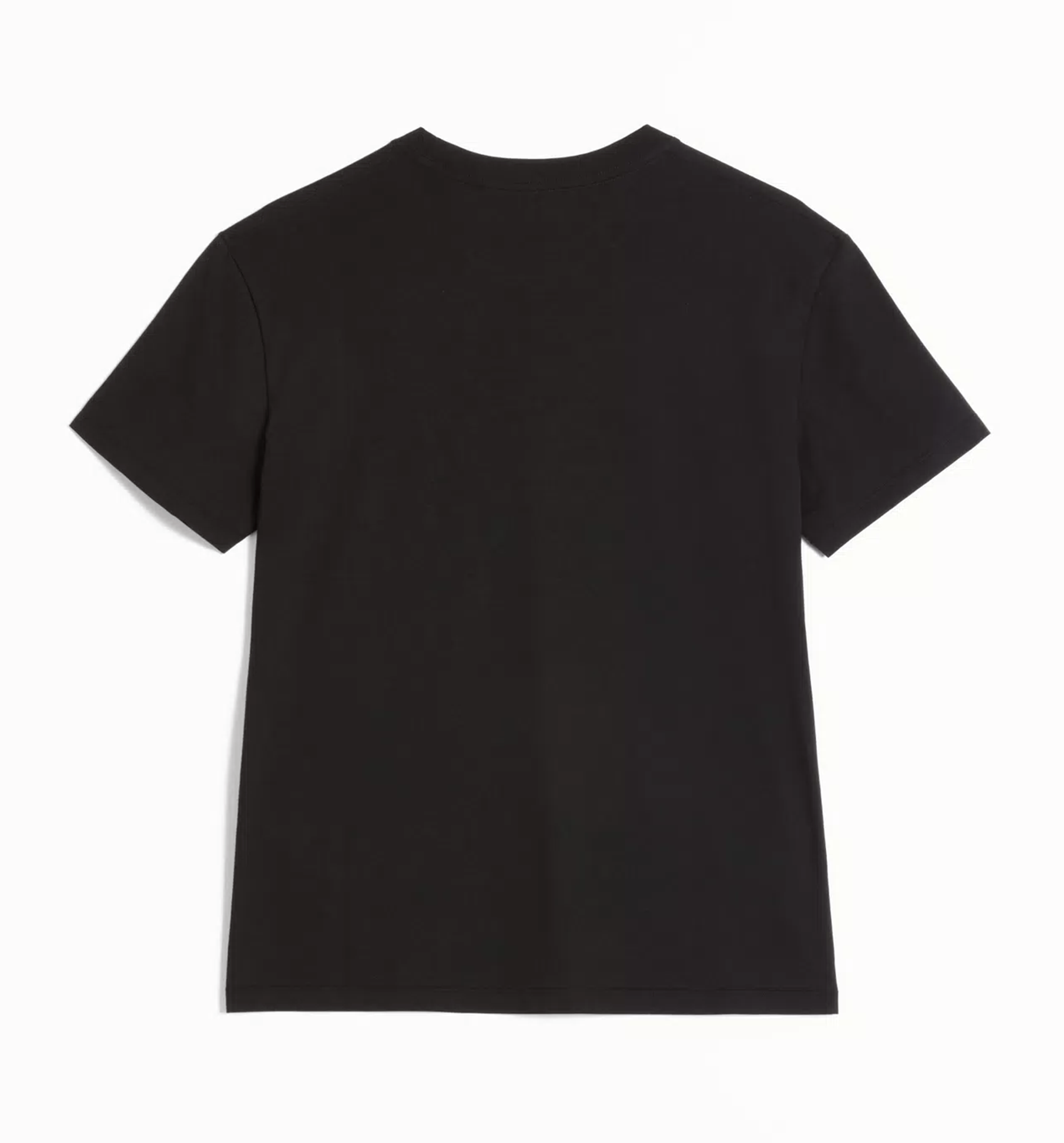 Cotton T-Shirt With Vlogo Patch