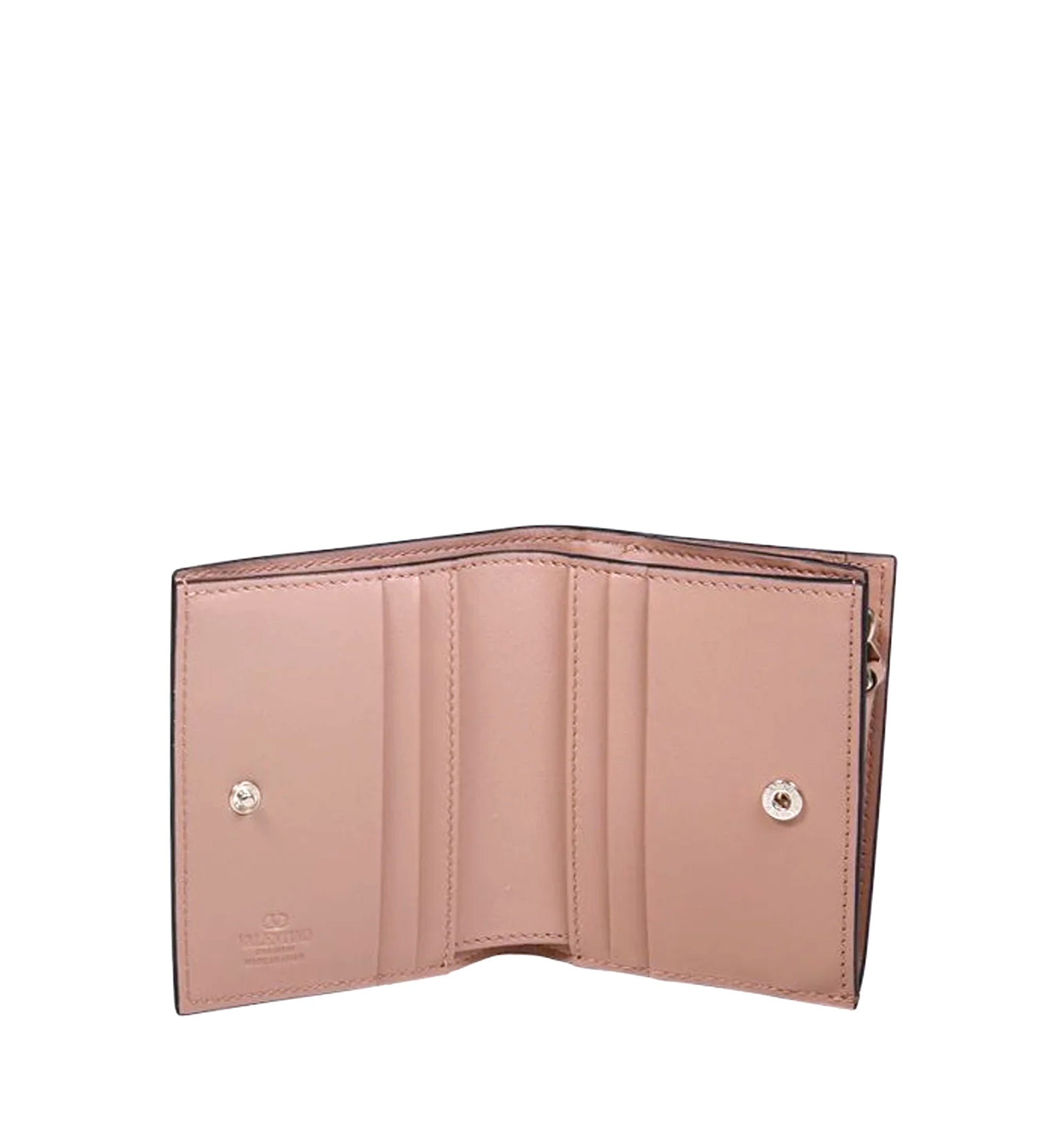 Rockstud Zip-Up Wallet