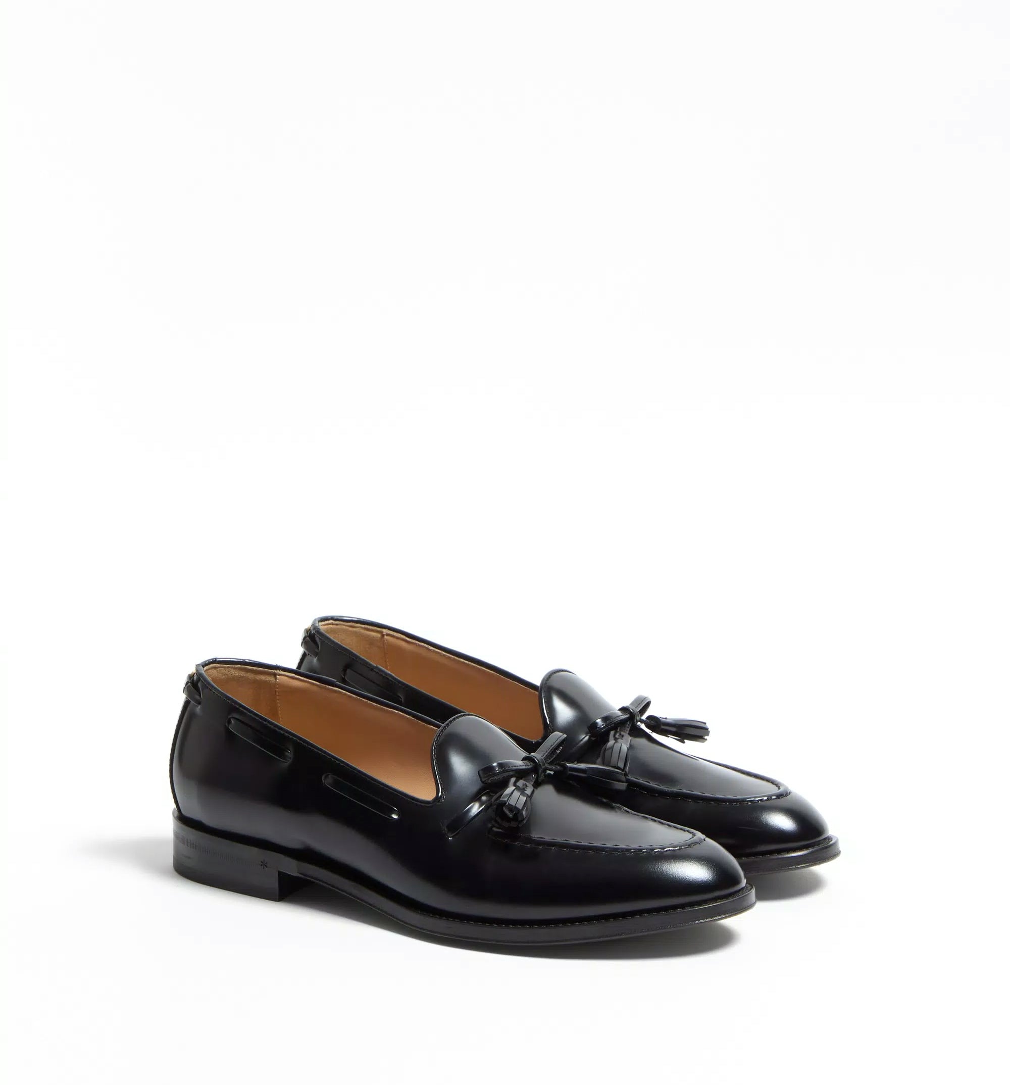 Bowshire Loafer In Shiny Calfskin