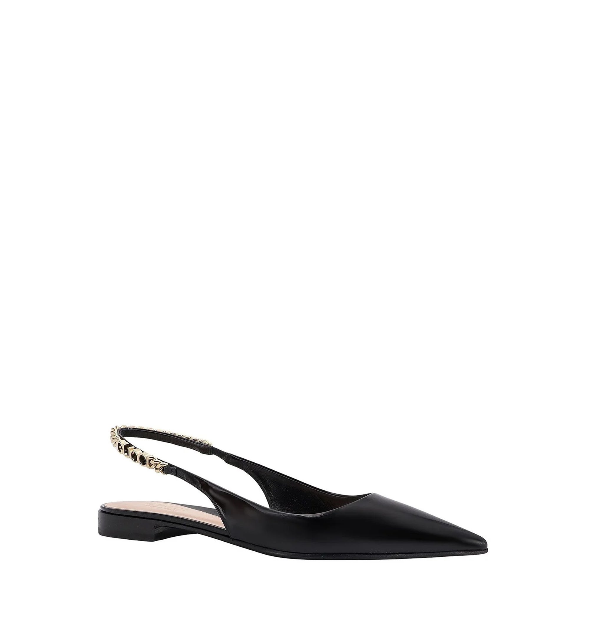 Pointed-Toe Slingback Flats