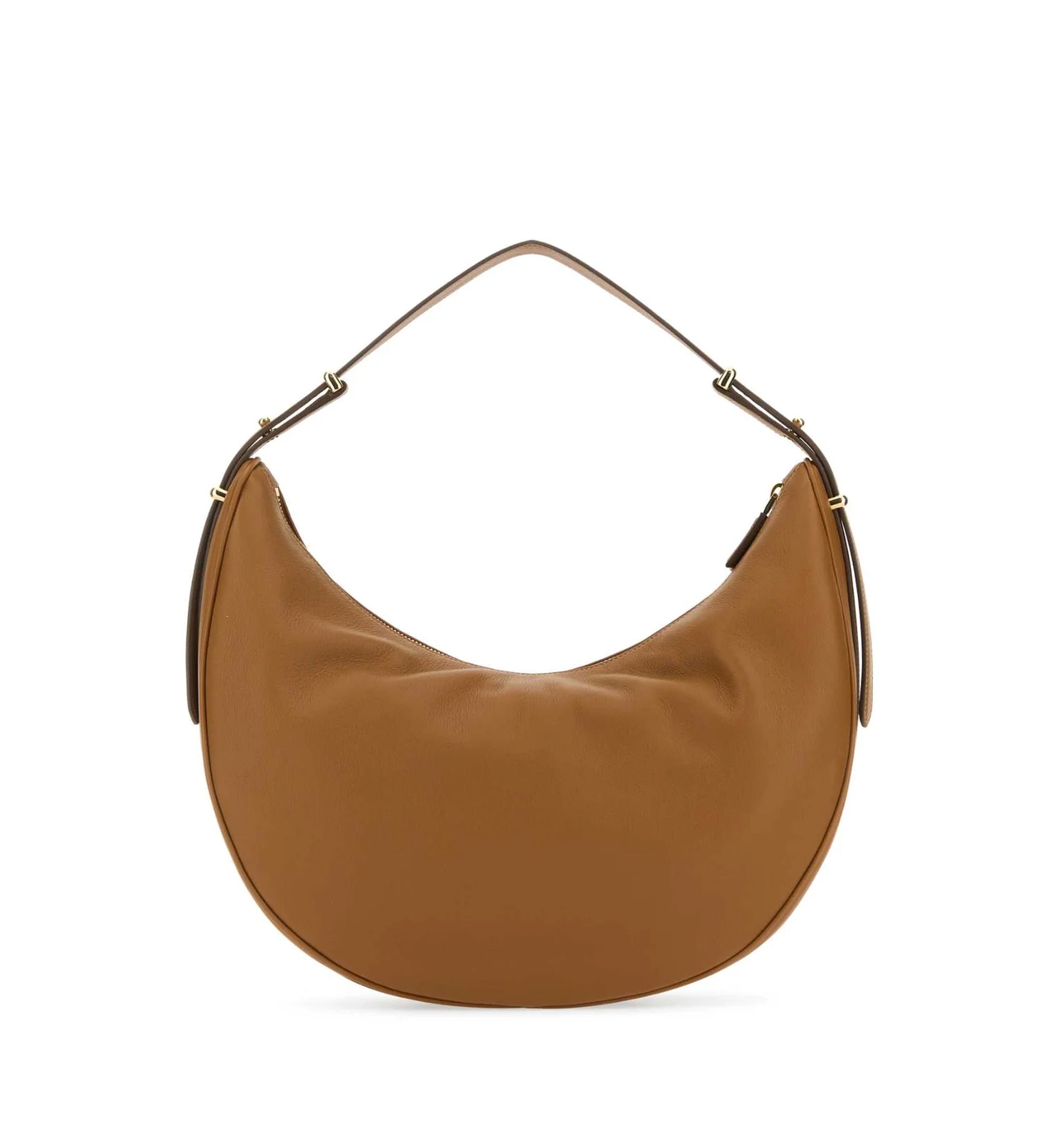 Arqué Medium Leather Shoulder Bag