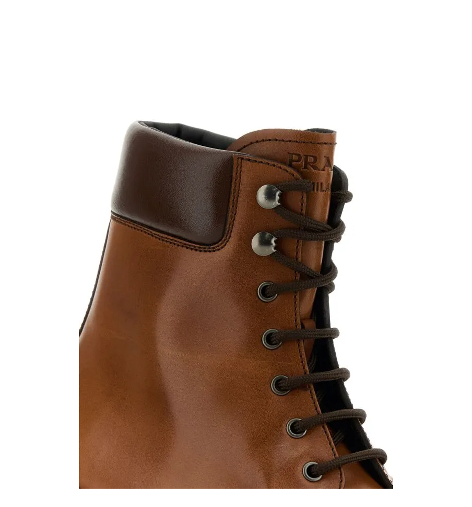 Prada Leather Ankle Boots