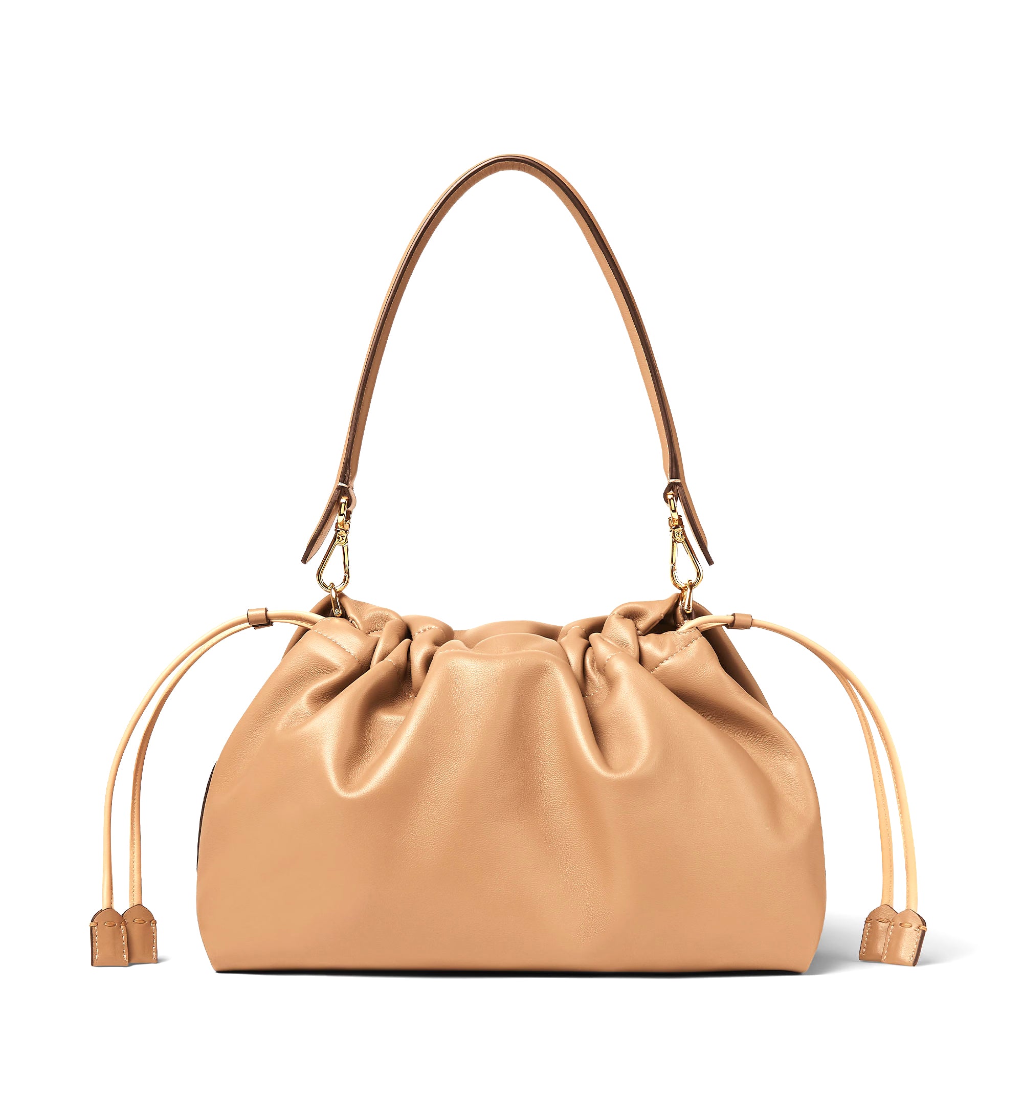 Mamma Baguette Large Cappuccino Nappa Leather Bag