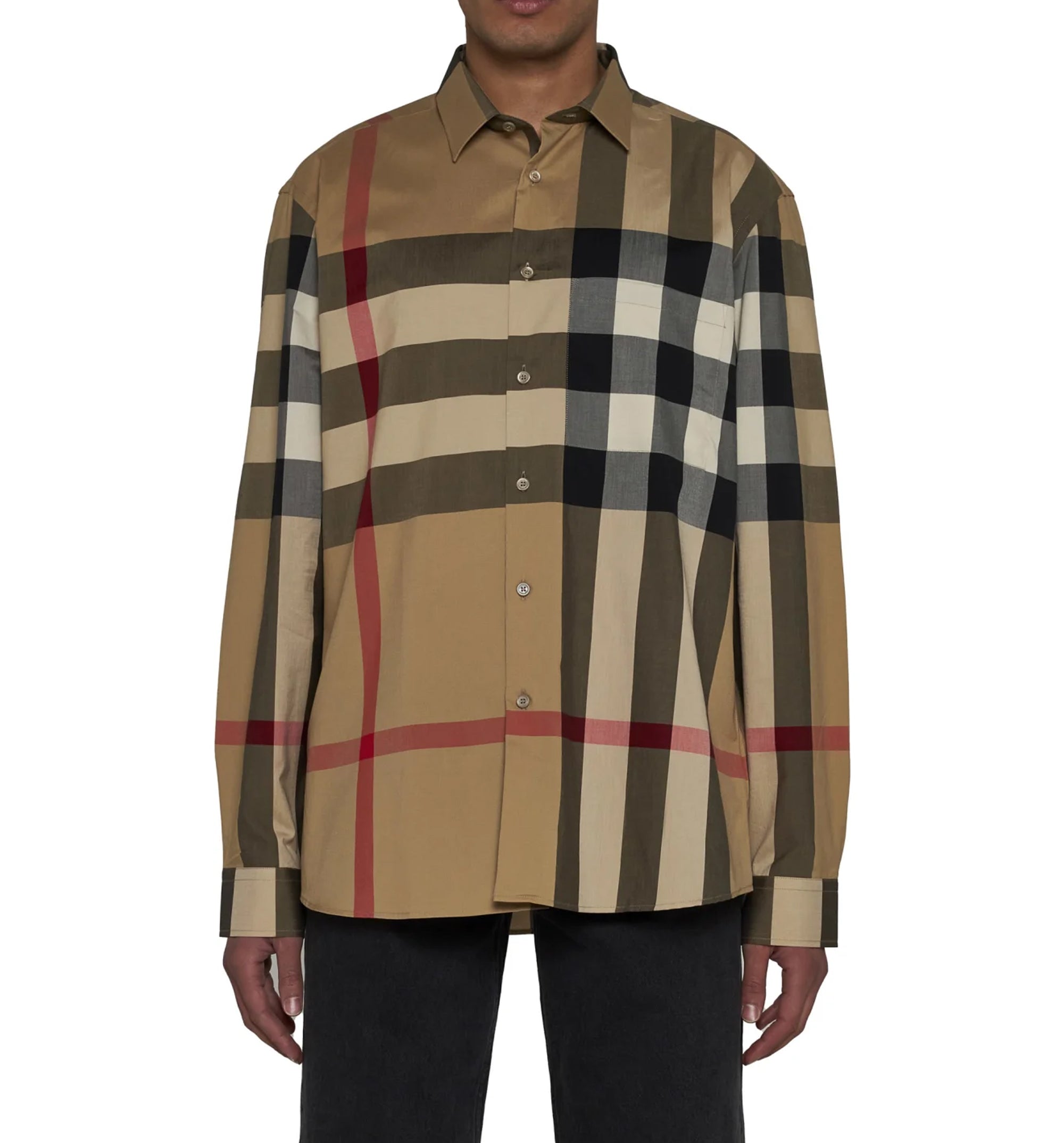 Regular Fit Check Cotton Shirt