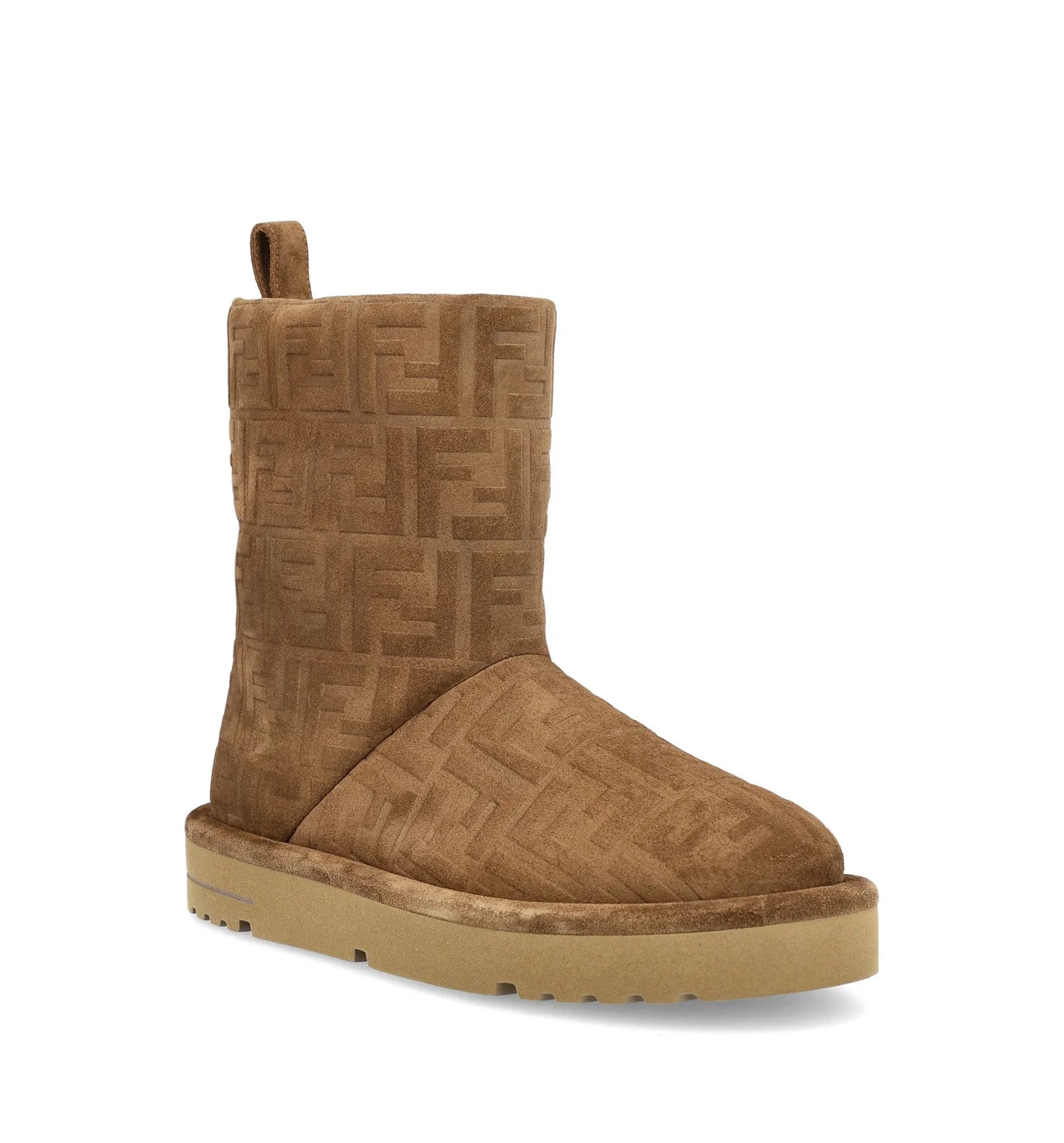 Fendi Apres Chic Monogram Detailed Boots